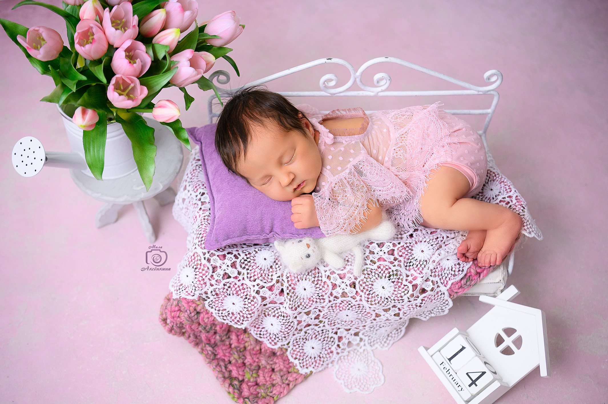 Портфолио новорожденных. Фотограф в Нефтеюганске Мила Аксёнкина