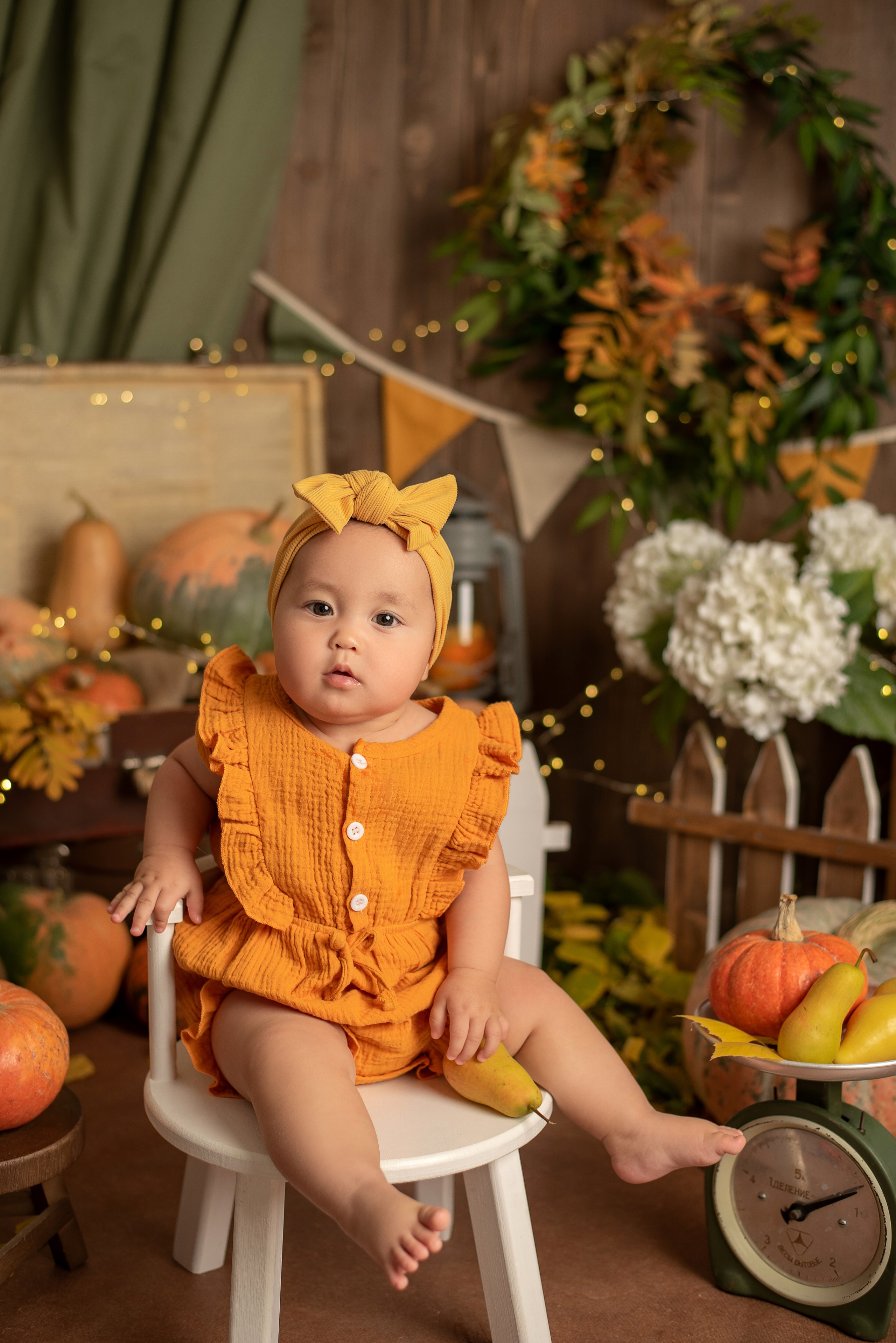 Евочка- ФП «Оранжевые Тыковки». Семейный и детский фотограф Наталья Горда