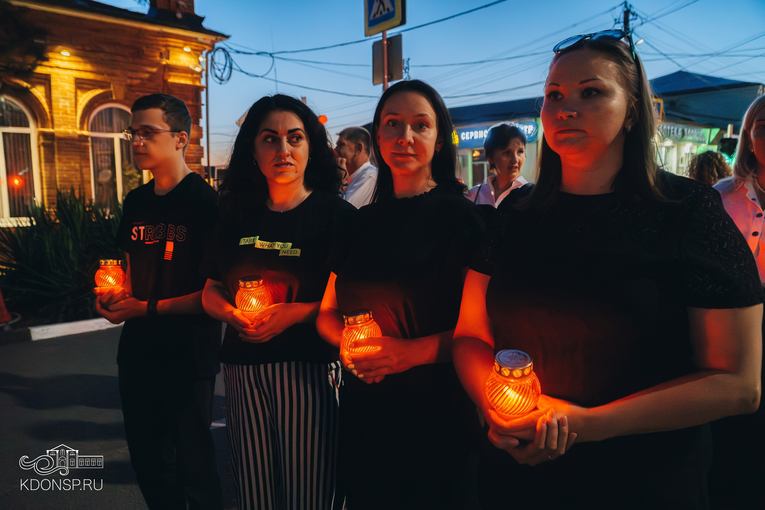 «Свеча Памяти». Новотитаровский Дом культуры