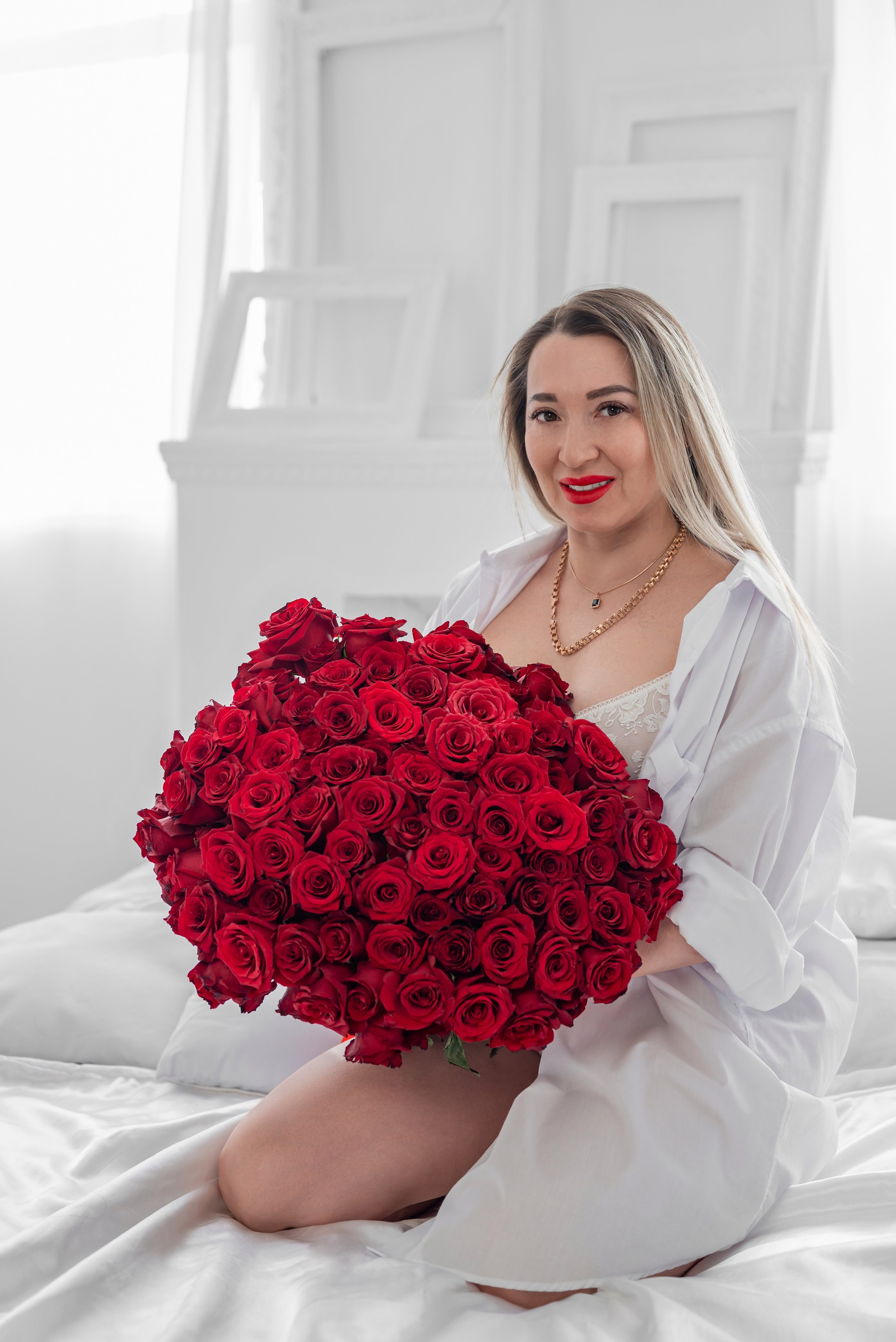 Фотопроект *101 красная роза* 2024 г. Фотограф в городе Салават