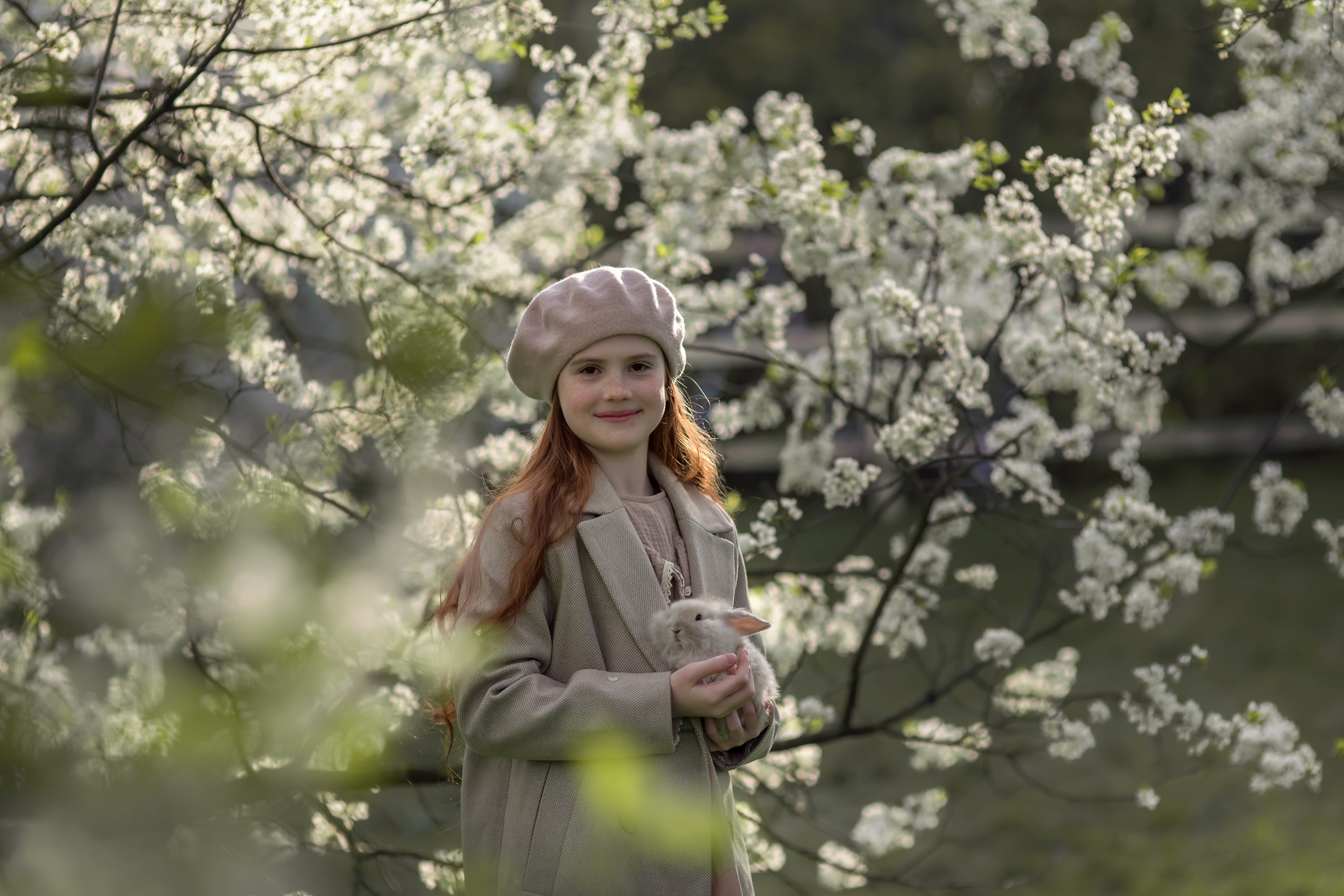 Фотосессия в цветении. Семейный и женский фотограф в Москве Ирина Романова