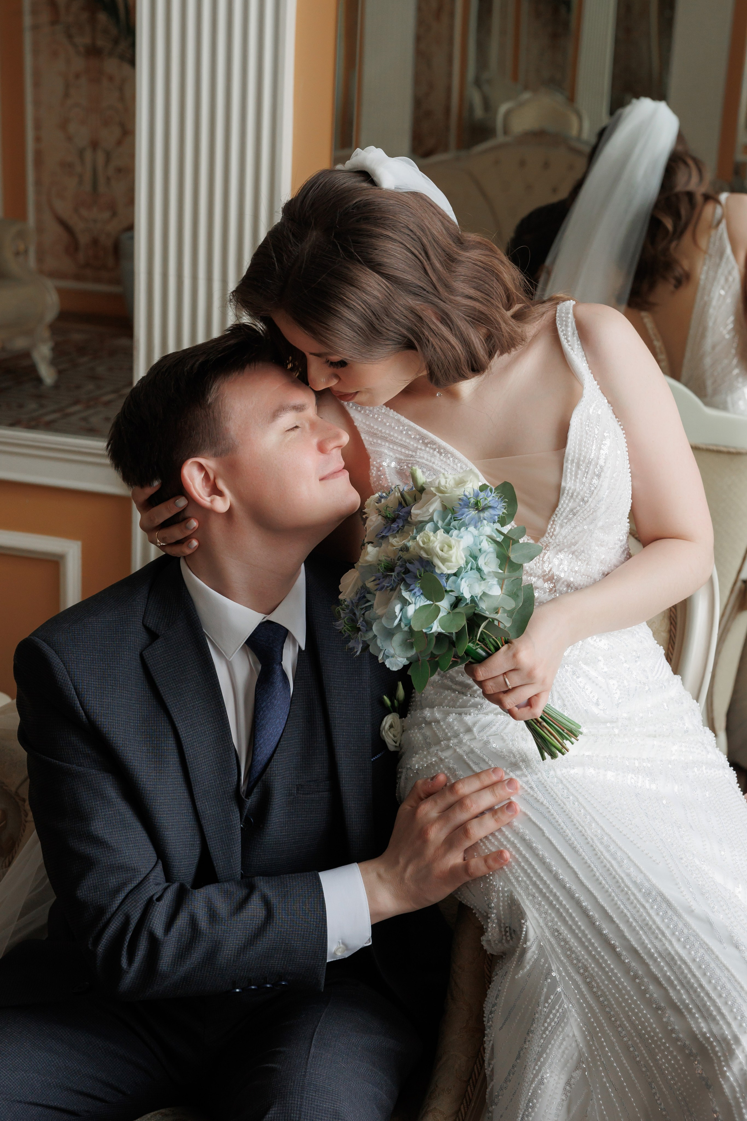 Даша и Дима, Грибоедовский ЗАГС. Свадебный и репортажный фотограф (Москва, Королев и другие)