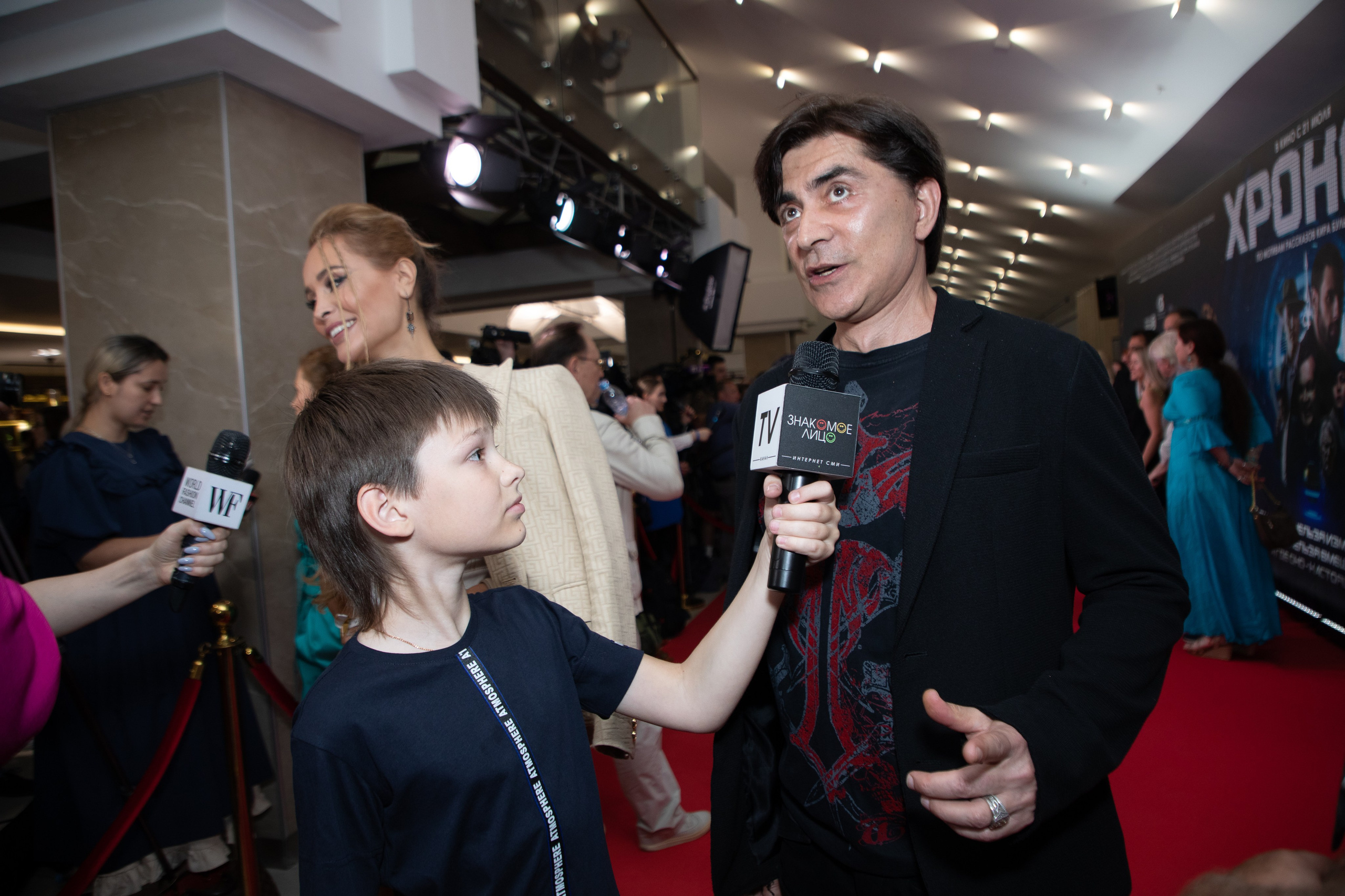 Закрытый показ фильма «Хронос». Art photographer Nino