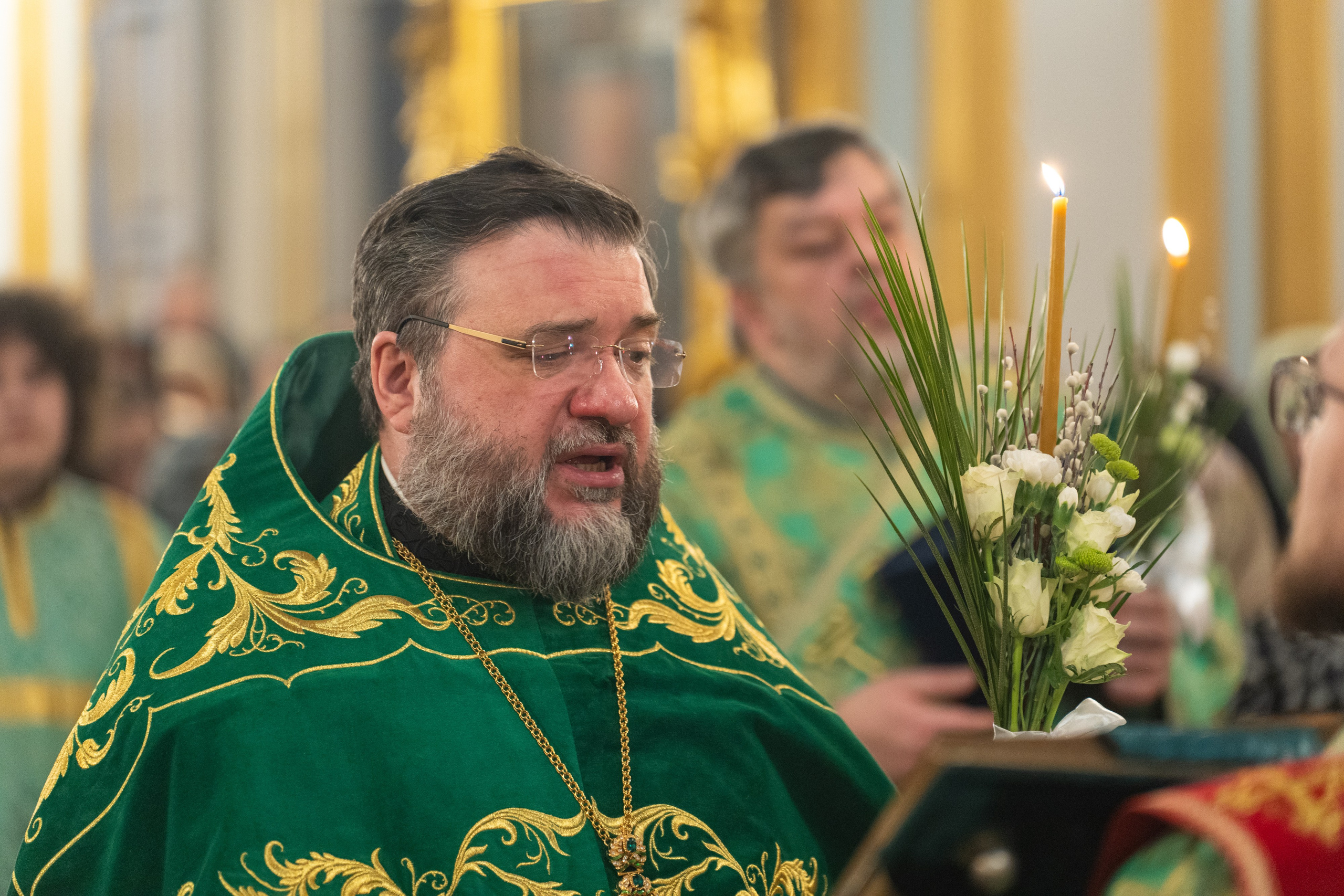 Суббота 6-й седмицы, ваий. Лазарева суббота. Воскрешение прав. Лазаря. НИКОЛО-БОГОЯВЛЕНСКИЙ МОРСКОЙ СОБОР