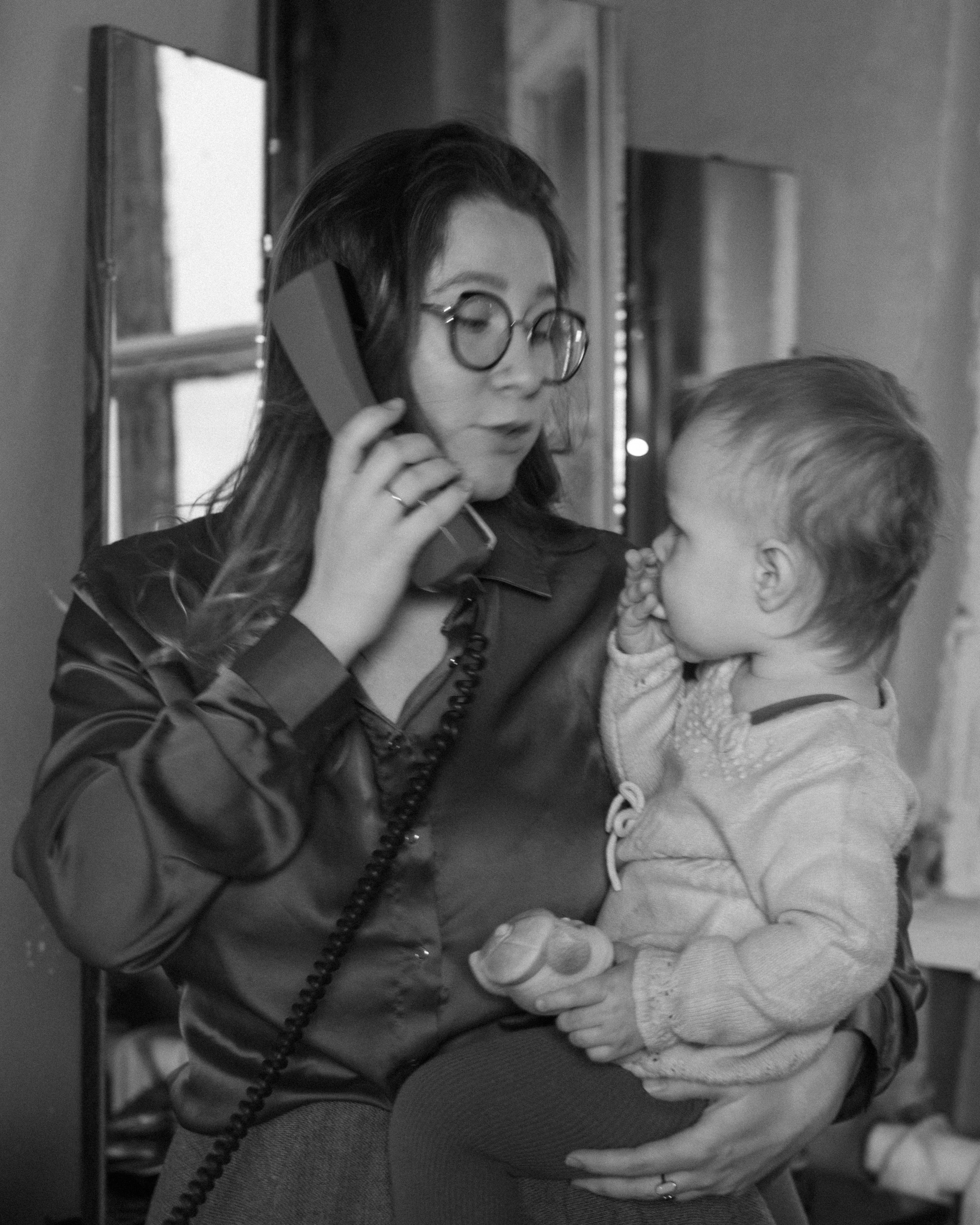 Семейная новогодняя фотосессия в стиле СССР в Нижнем Новгороде