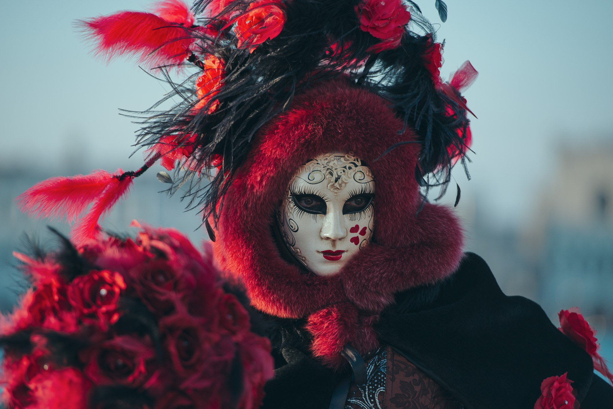 Фотографии Венецианского карнавала: Роскошные маски