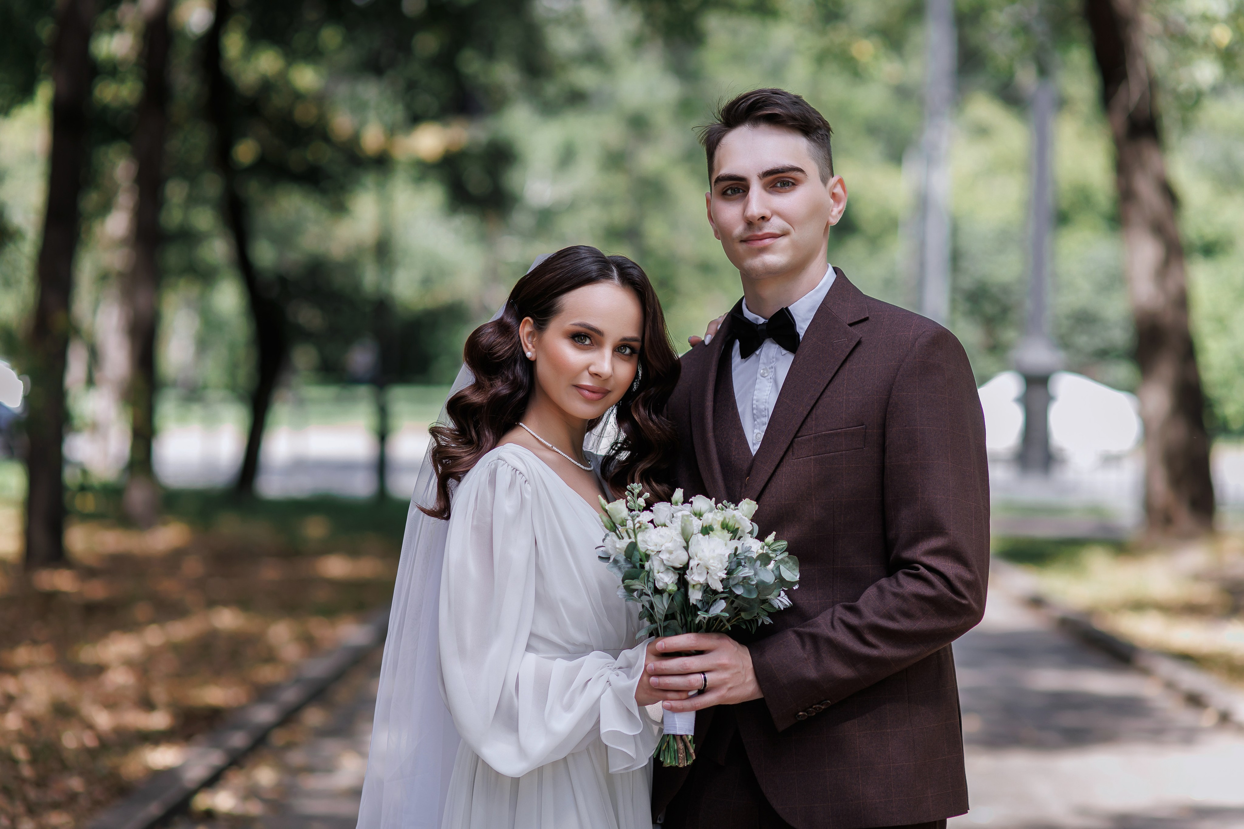 Екатерина и Денис. Свадебный фотограф в Омске Яна Савина