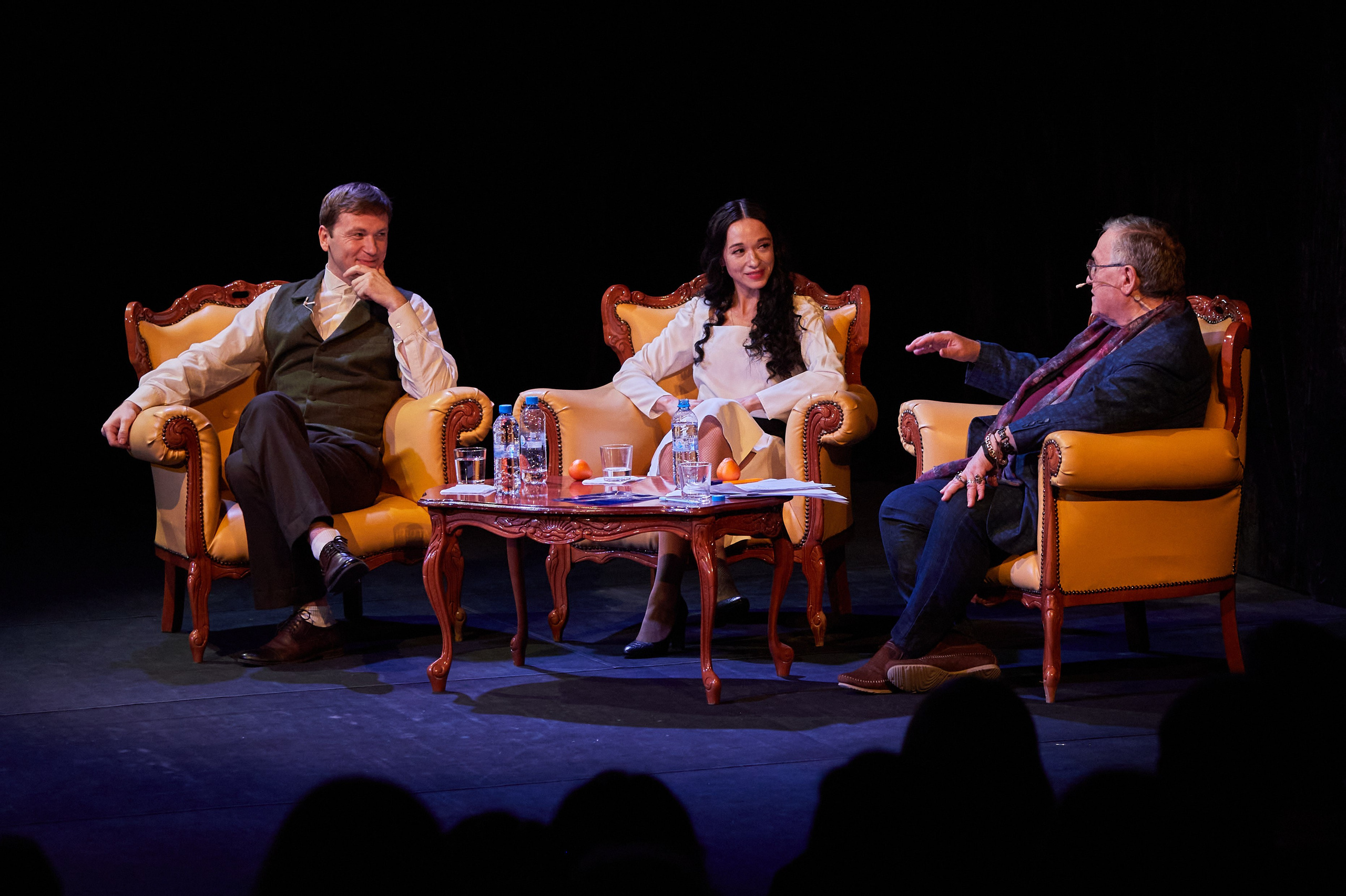 «Театральные тайны» с Григорием Гибертом — Виталий и Ольга Стеблецовы. Фотограф Юлия Маринина