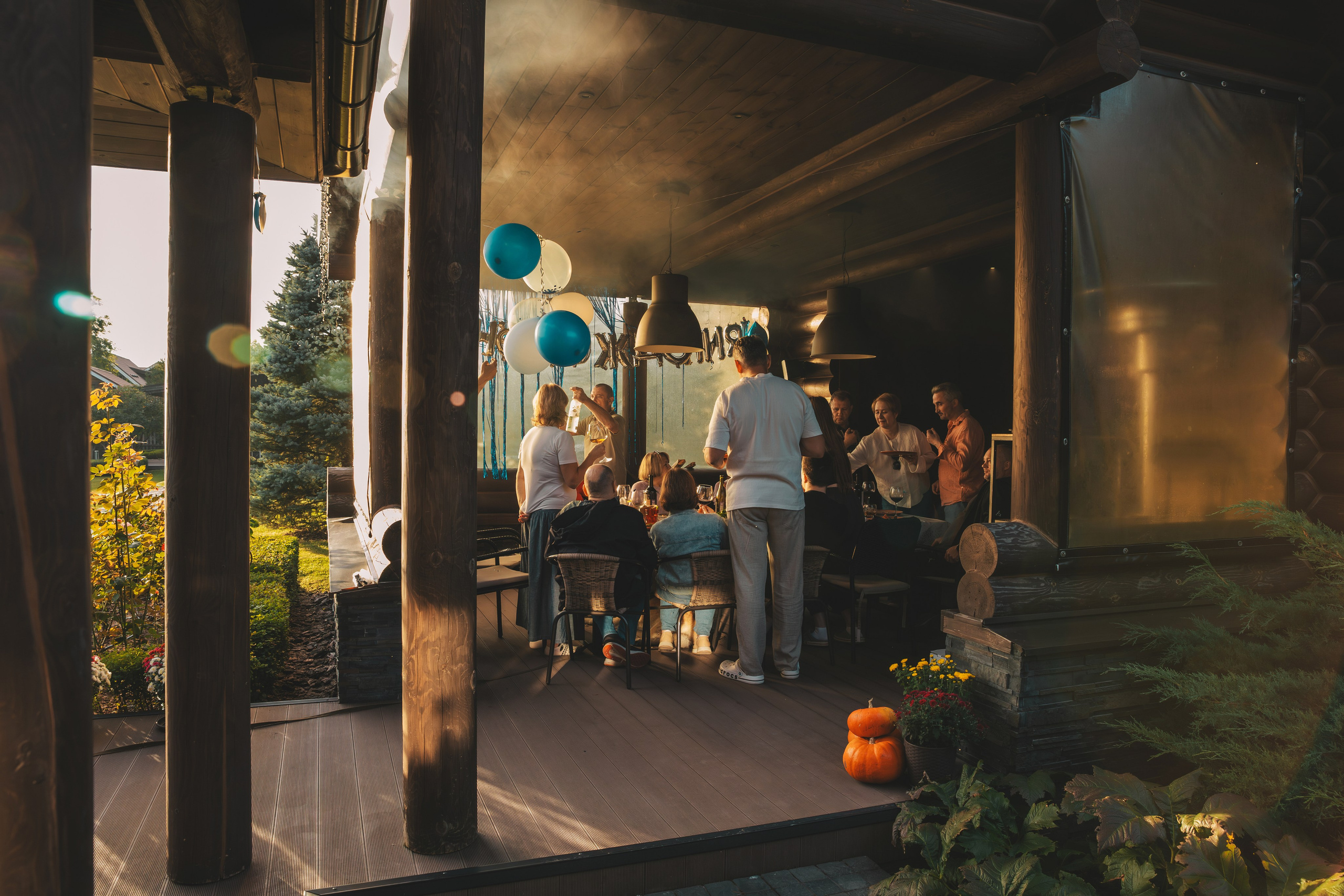 Юбилей на даче. Семейный и женский фотограф в Москве Надежда Воробьева