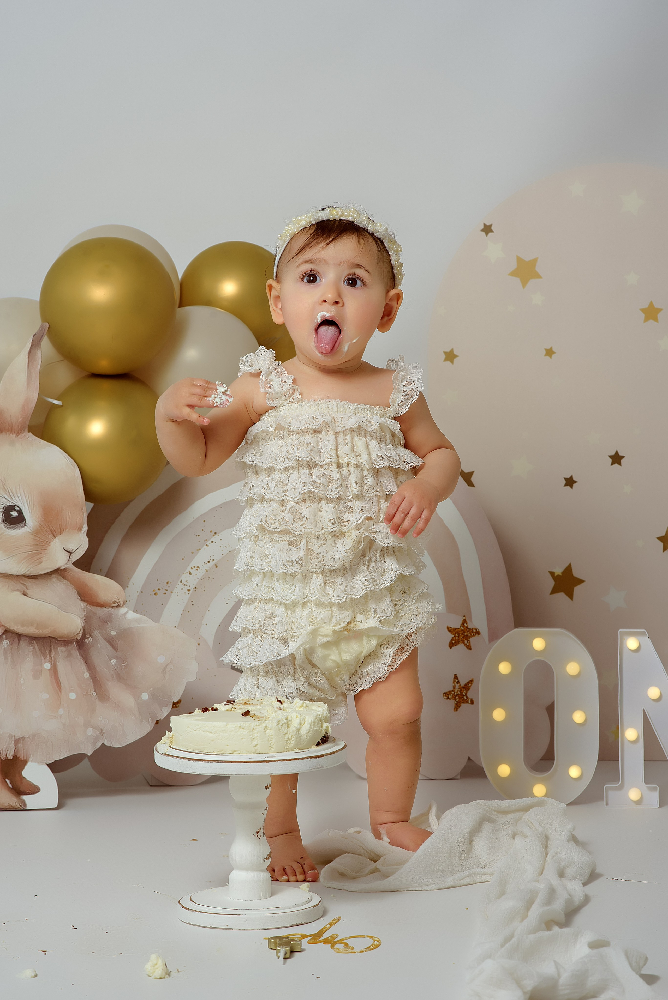 Крушение тортика. Фотограф беременности и новорожденных в Рязани