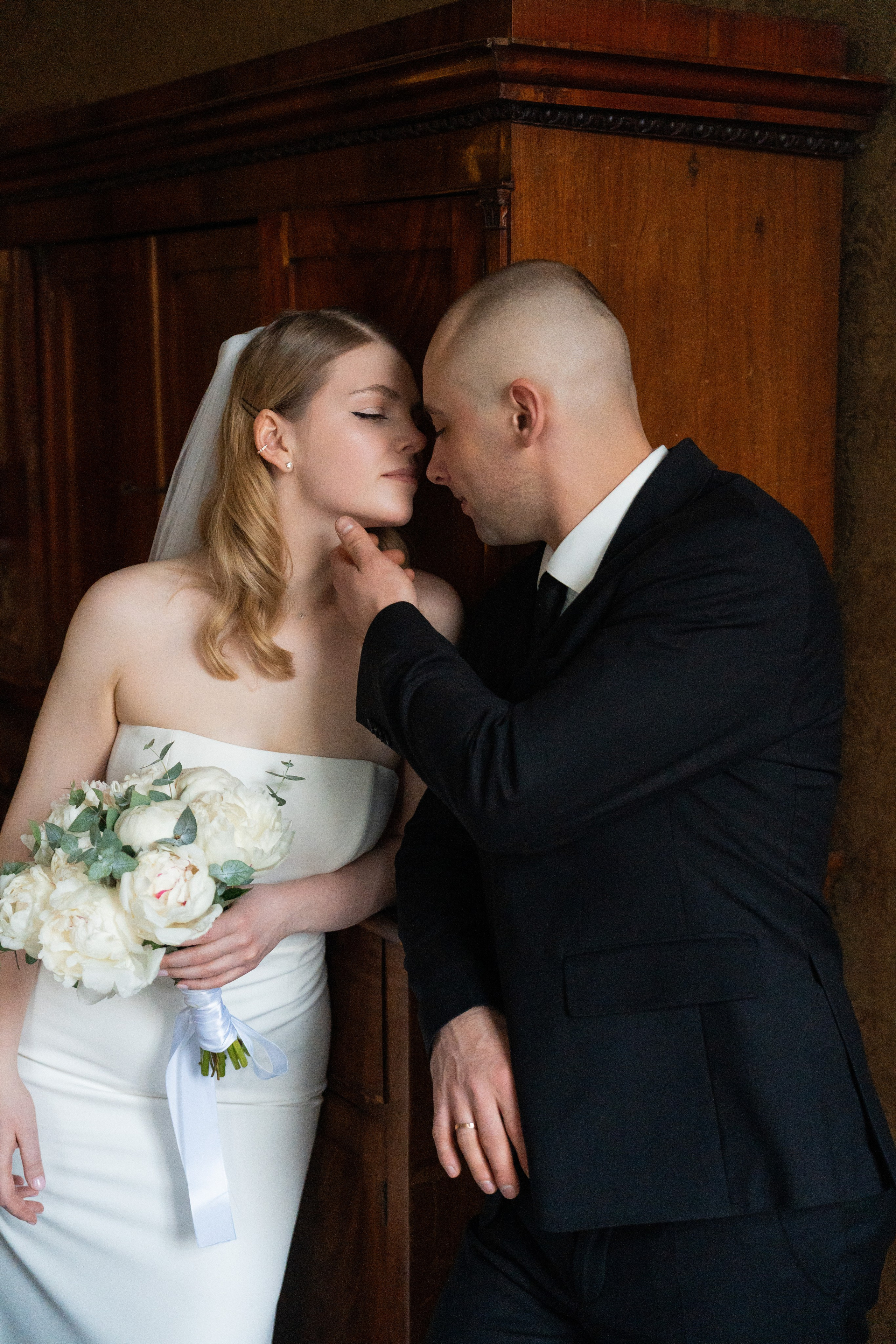 Мария и Алексей, студия 1884. Свадебный фотограф в Москве Анна Полушина