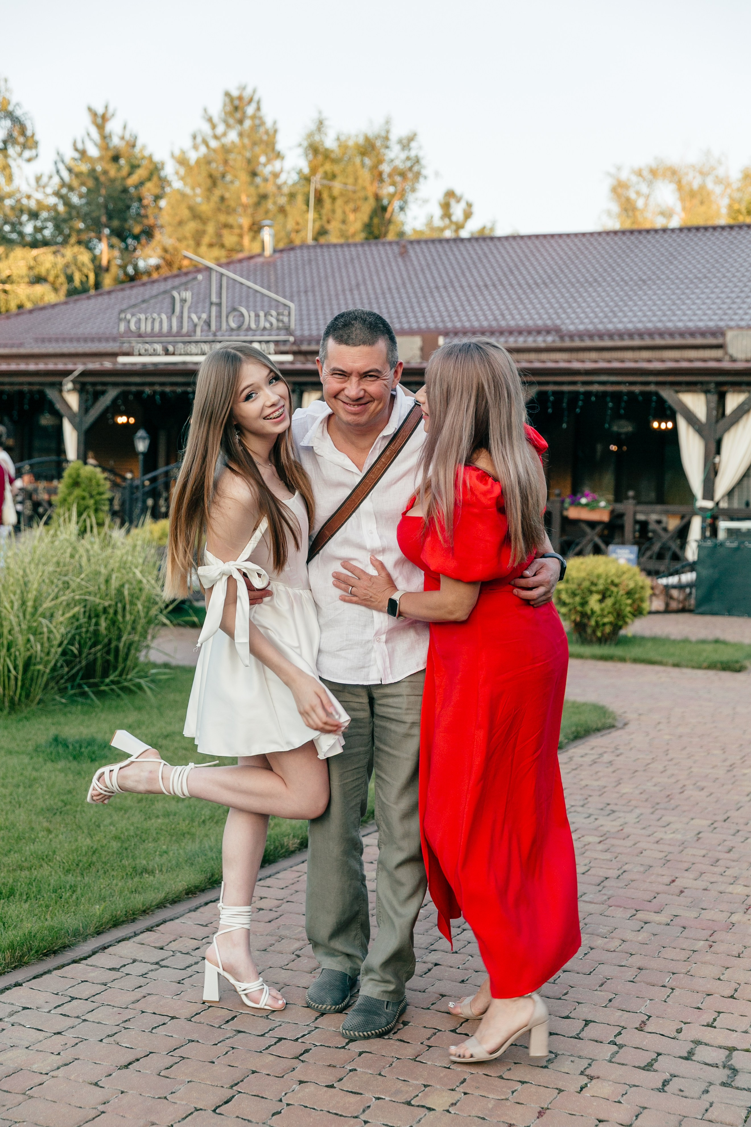 Выпускной в Волгодонске, фотосессия с родителями