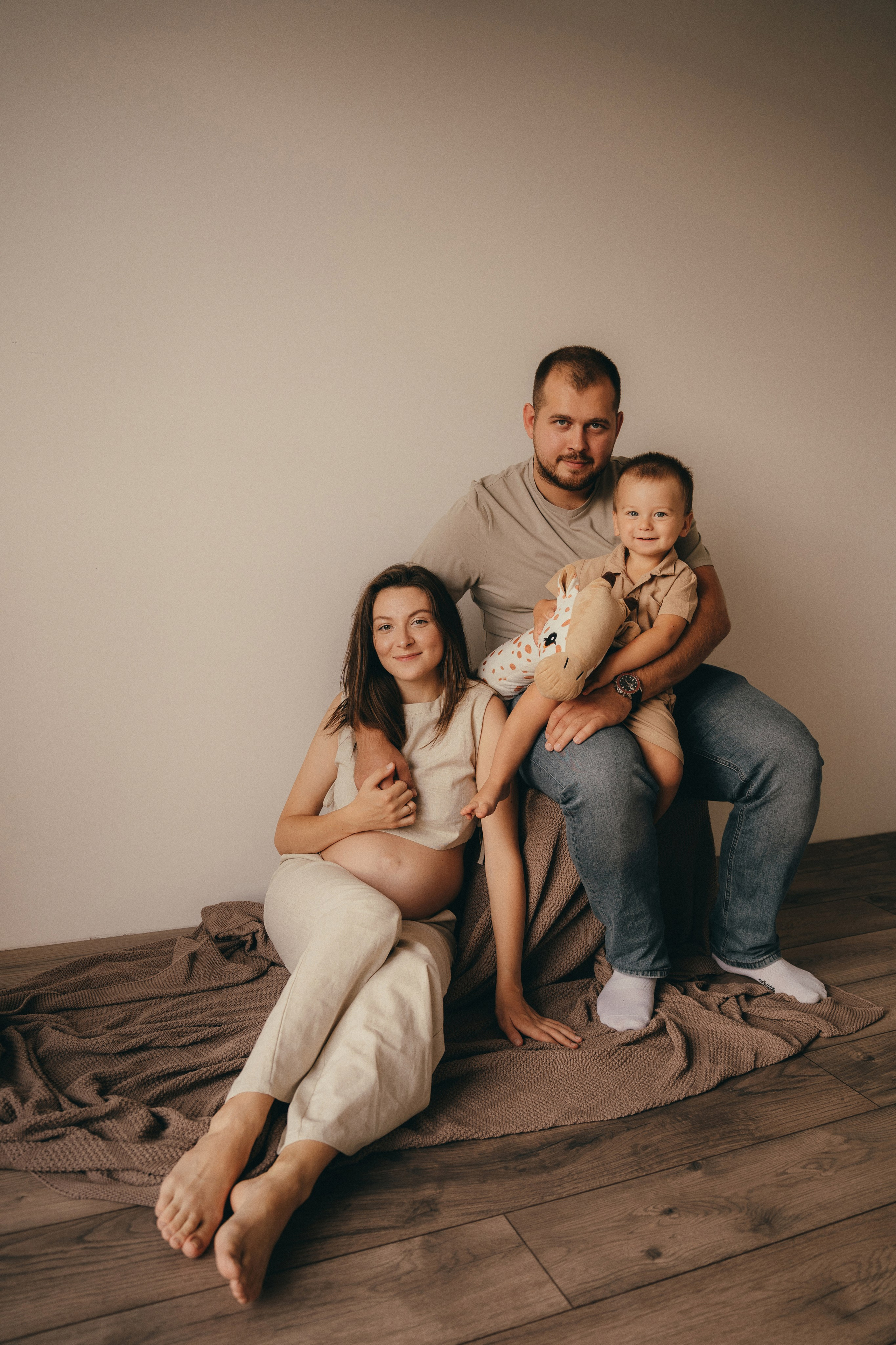 Коля, Вера и Ярик. Семейный фотограф • Домашние съемки в Нижнем Новгороде