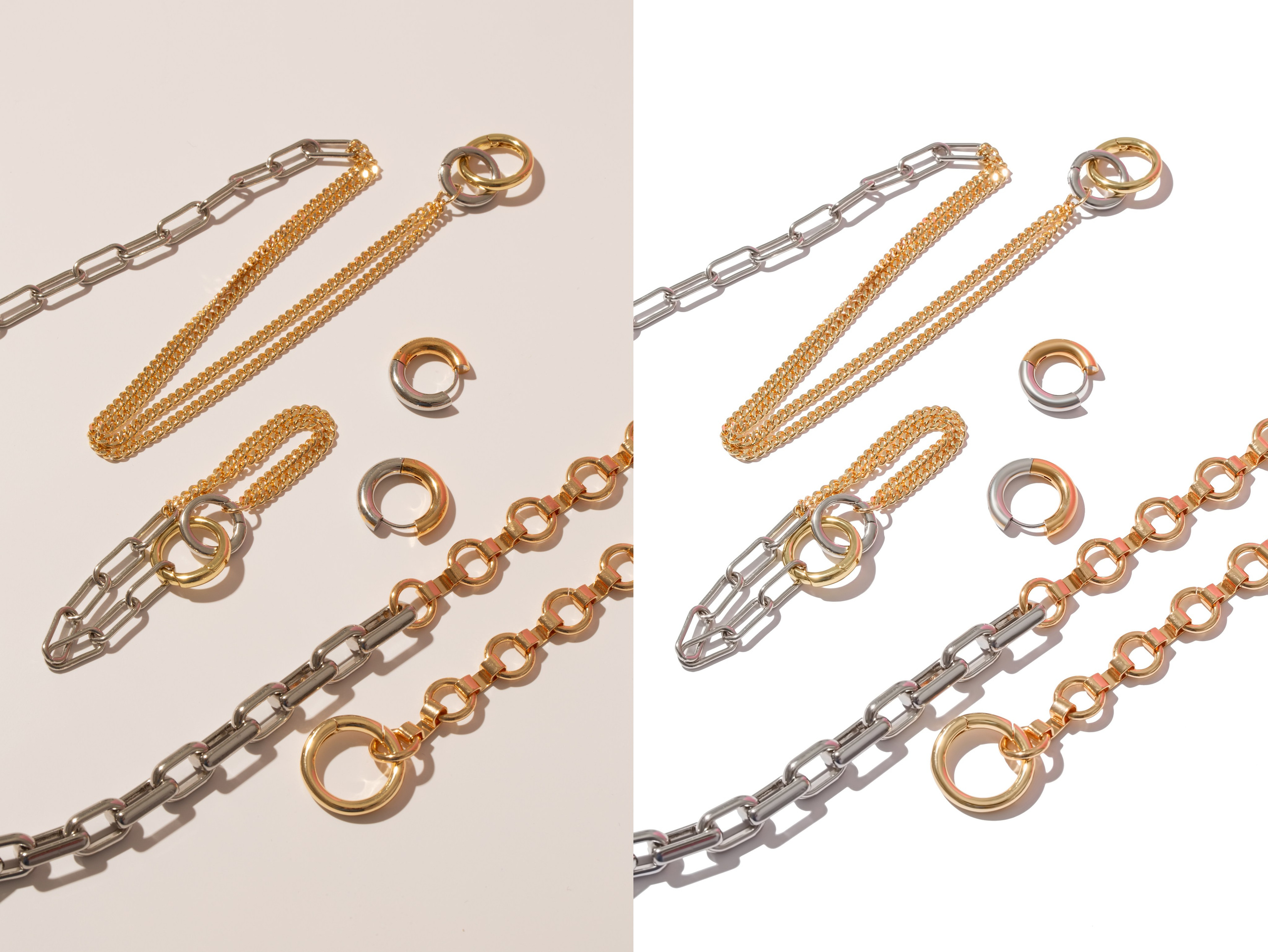 Профессиональная ретушь фотографий украшений на шею и браслетов | Студия SVITHART