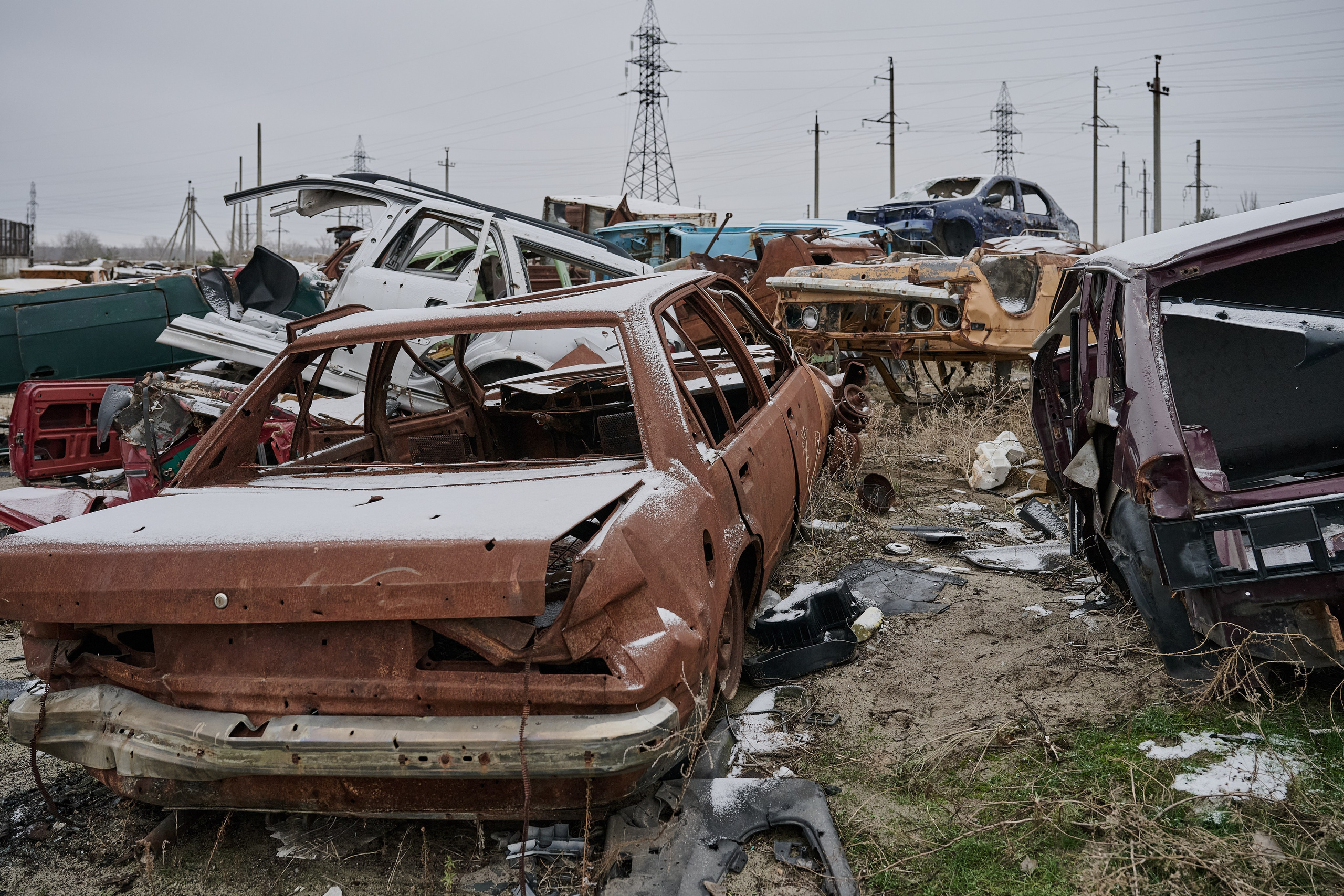 Северодонецк (Луганская область). Декабрь 2024. Фотограф Роман Адлер