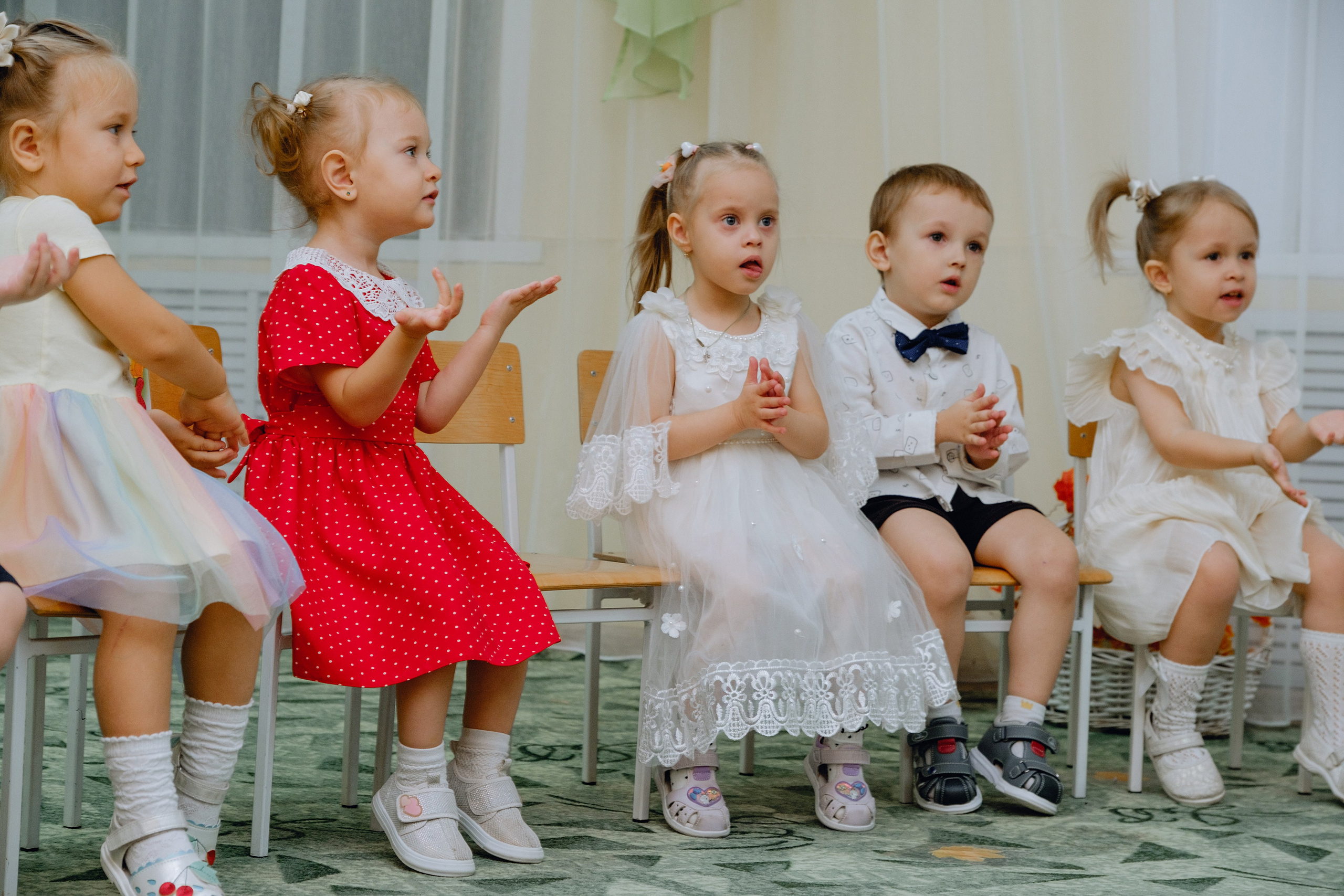 Утренник малышей. Фотограф Софья Володкина