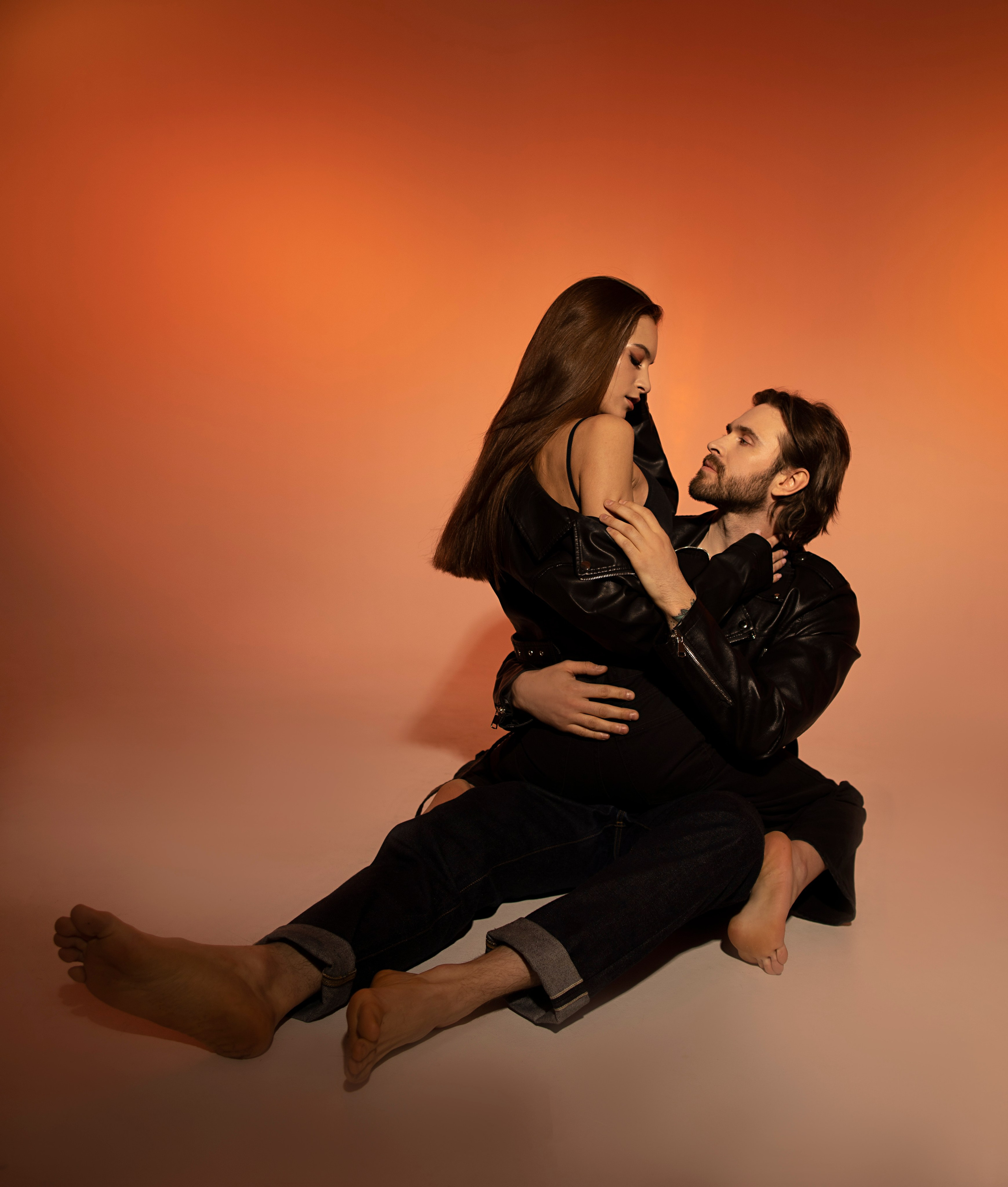 Лавстори в студии. Свадебный и семейный фотограф Москва Назарова Ольга