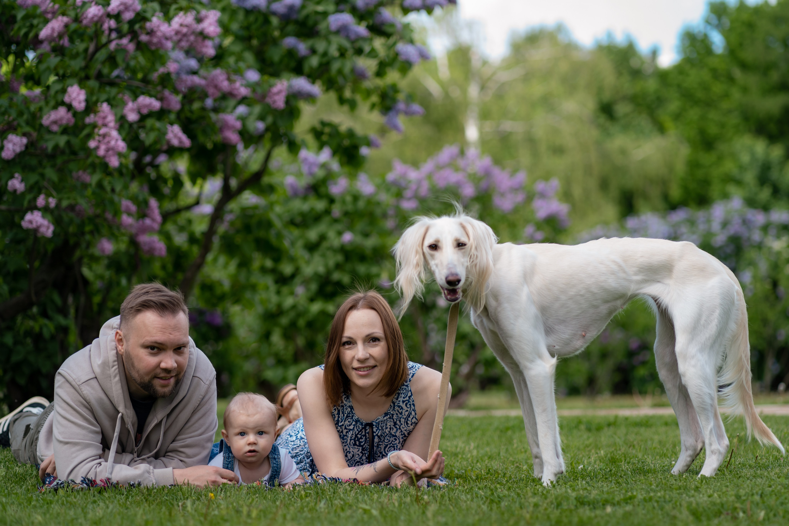 Софья с семьёй на ВДНХ. Семейный фотограф Варвара Сорока в городе Москве