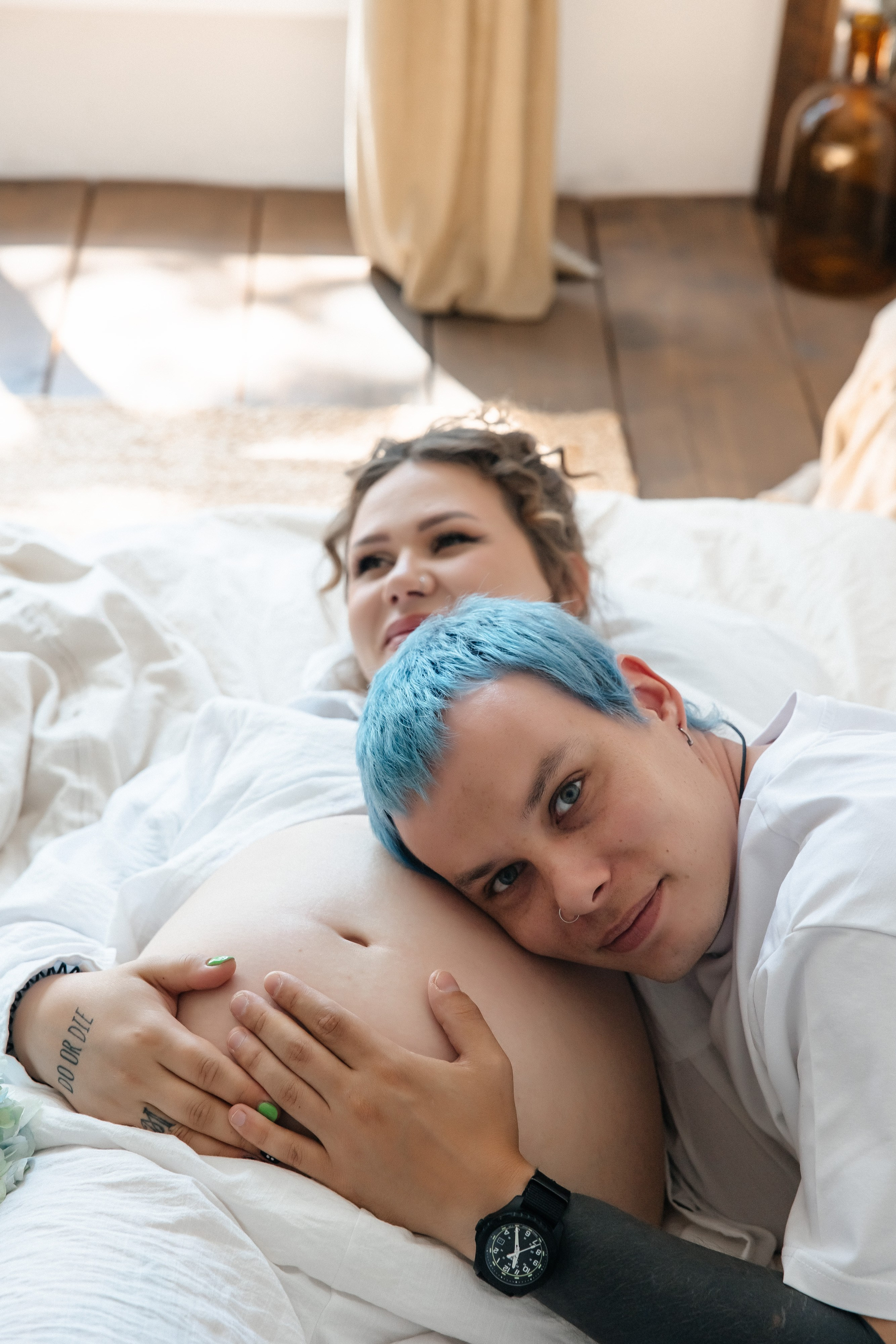 Семейная фотосессия Марк & Анна в ожидании чуда. Свадебный и семейный фотограф в Краснодар, Россия