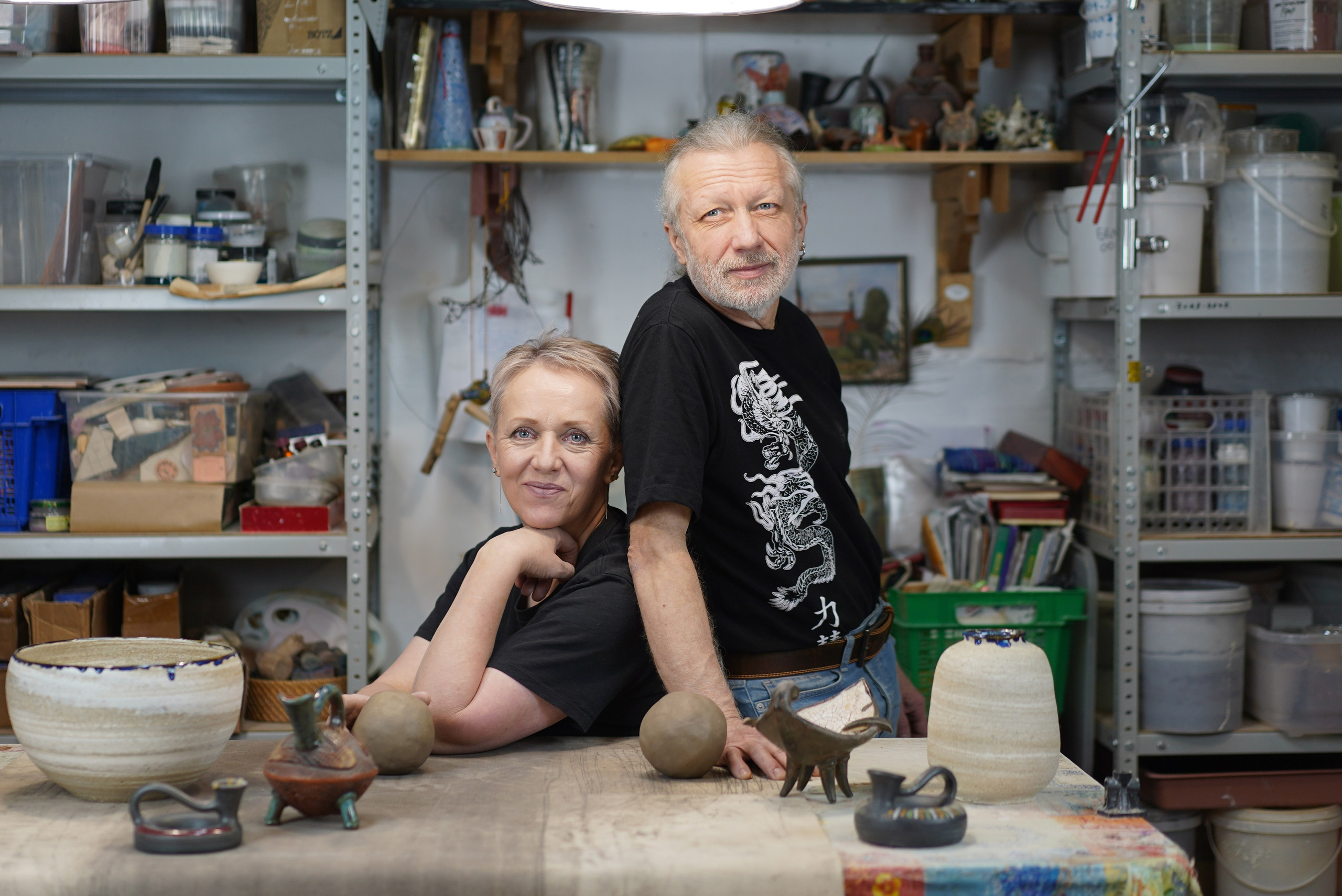 В СТУДИИ КЕРАМИКИ. Фотограф Наталья Погодина в г. Обнинске