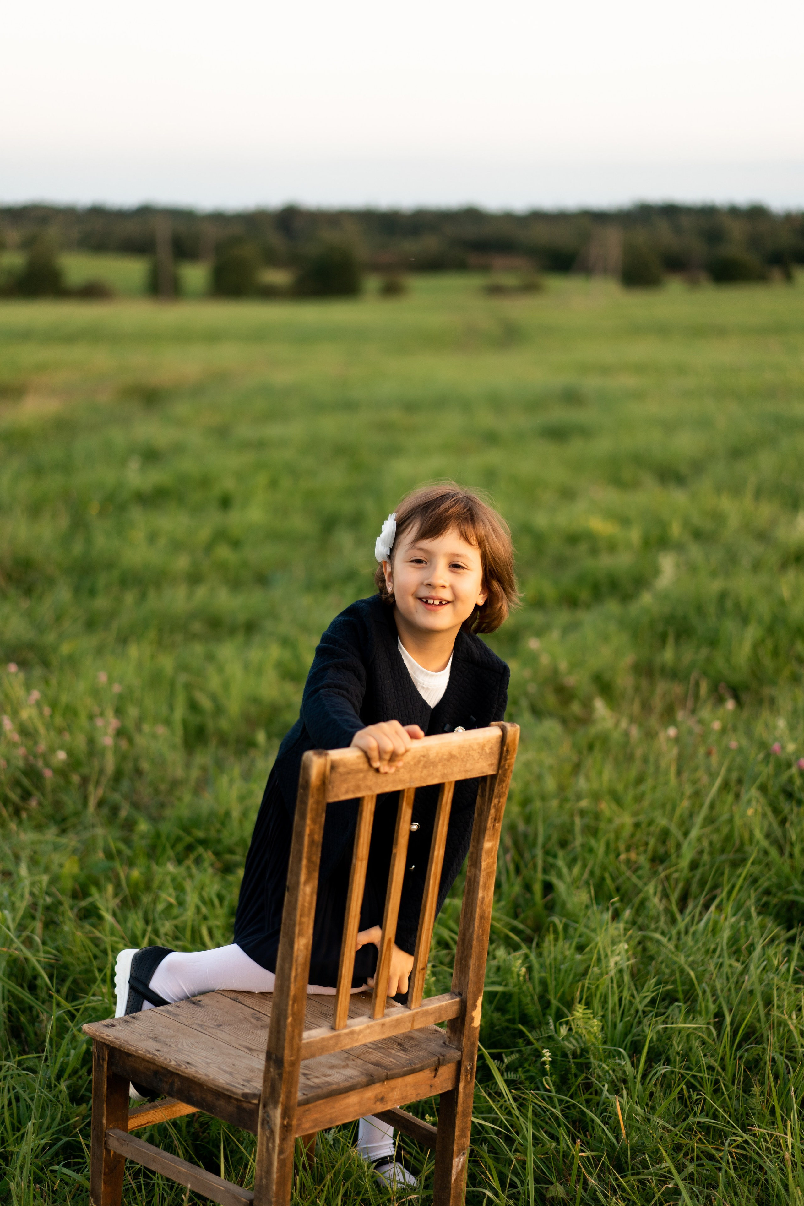 Майя. Первый раз в 1 класс. Семейный и детский фотограф в Санкт-Петербурге Дарина Герчиу