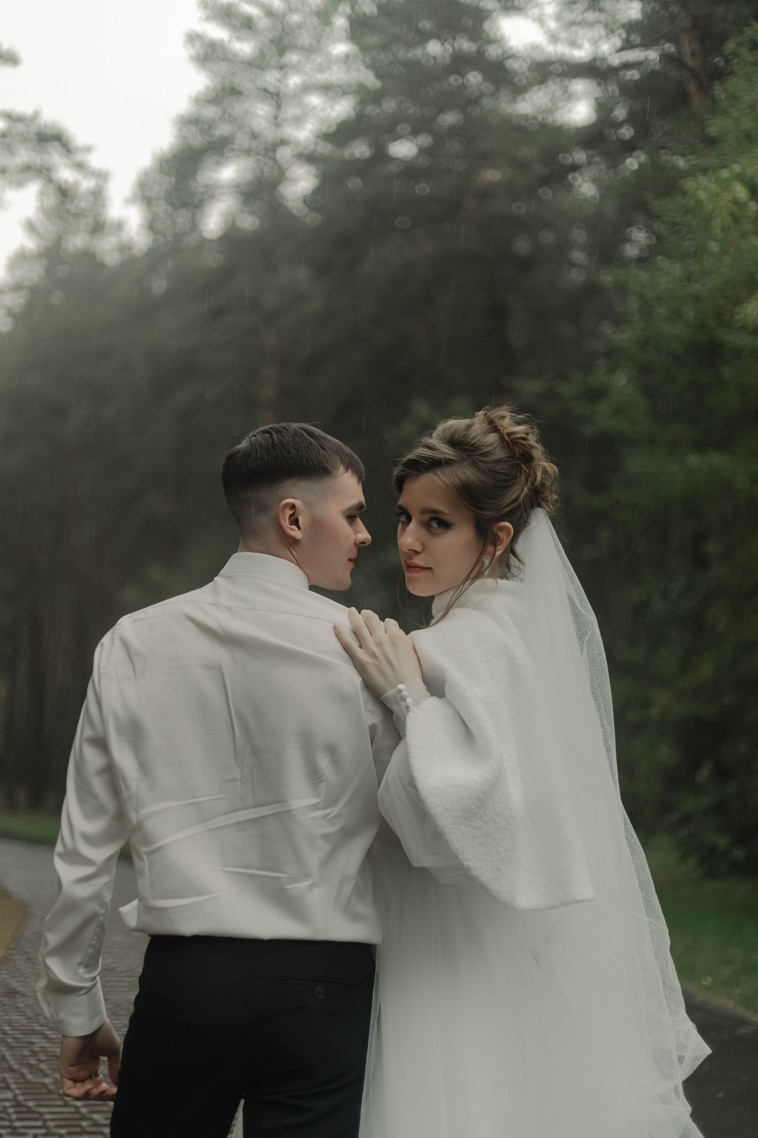 Это был дождь…. Свадебный фотограф видеограф Новосибирск Кемерово Калининград