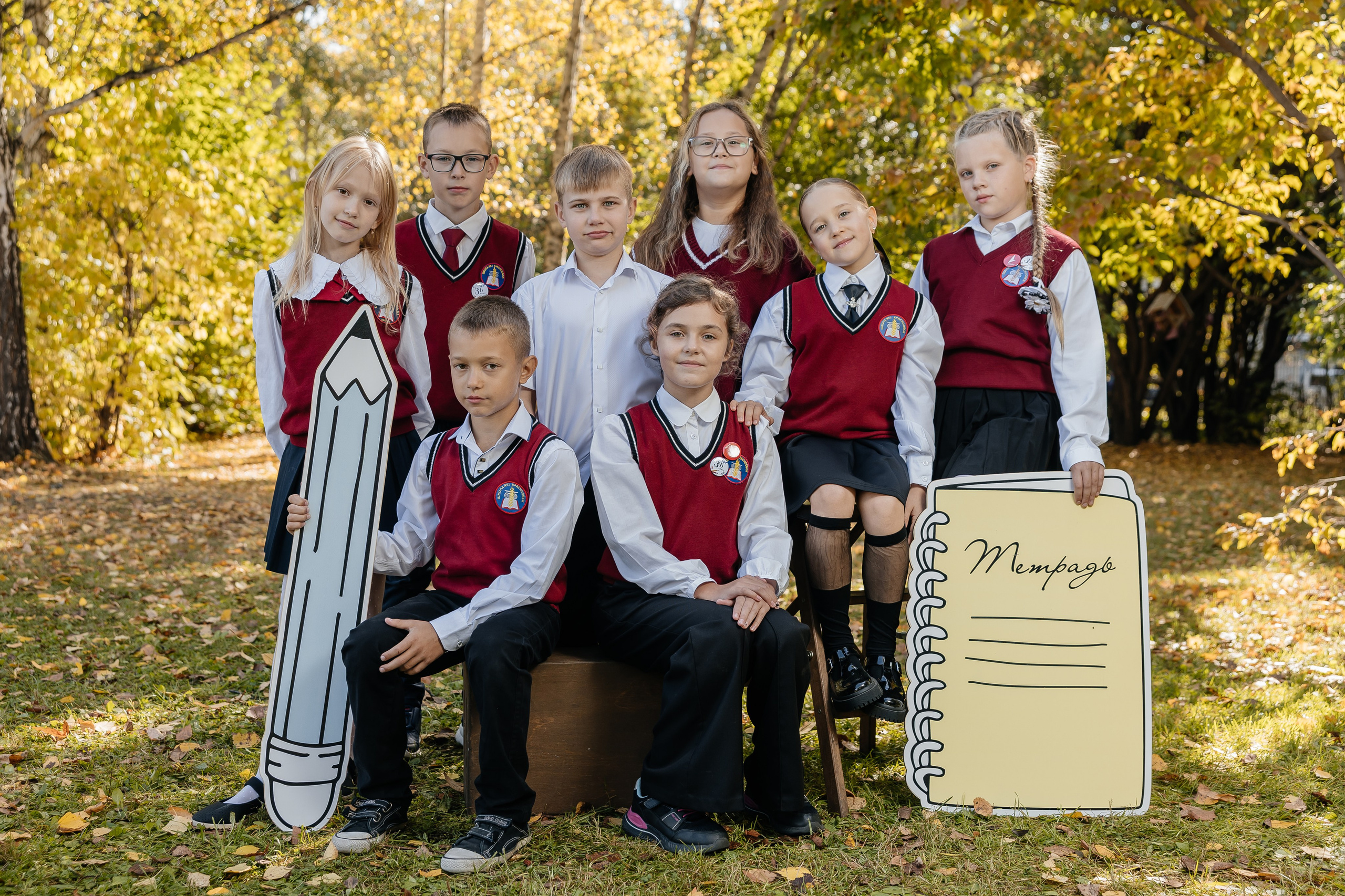 Школьные друзья. Школьный фотограф в Новосибирске Наталья Иванченко