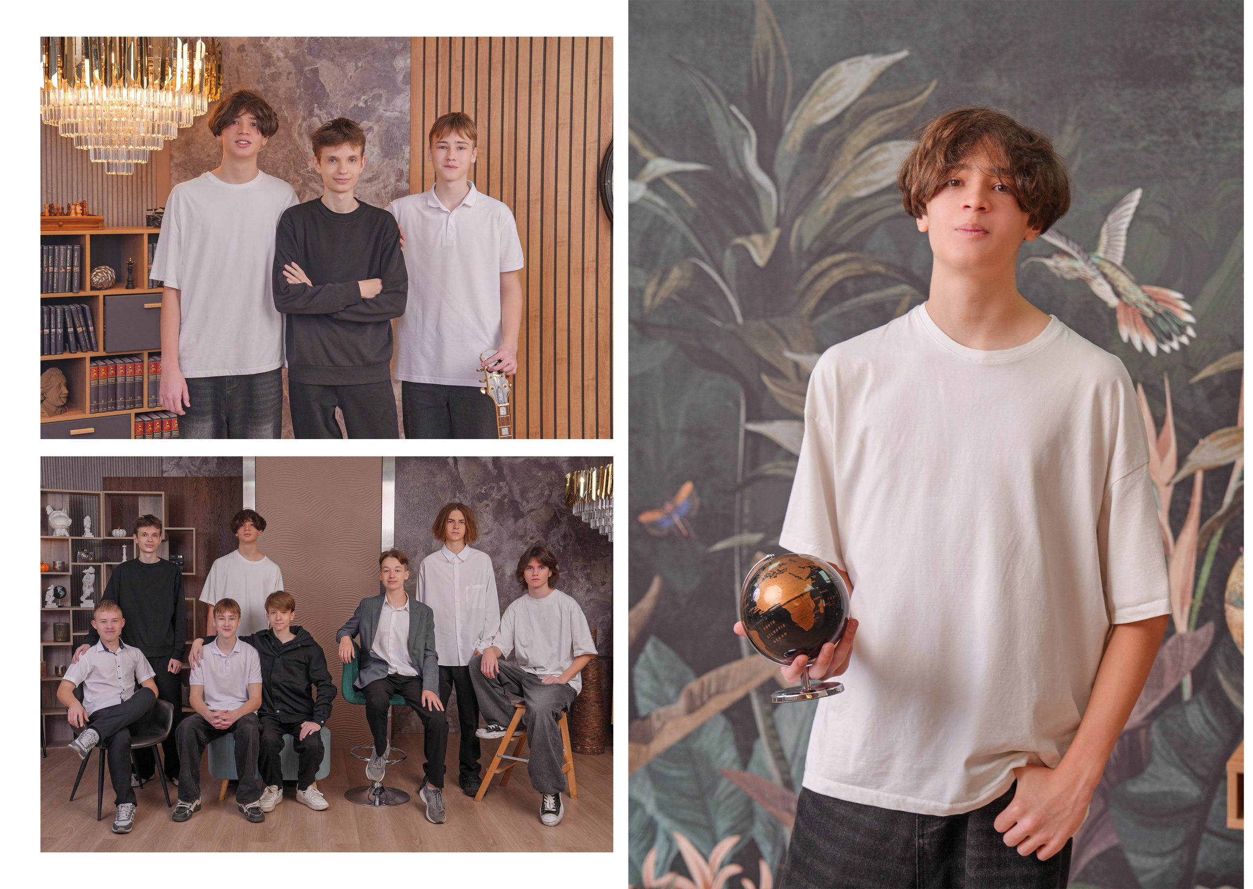 ШКОЛА 19 — 9 «В» класс. Красивый выпускной альбом в Краснодаре