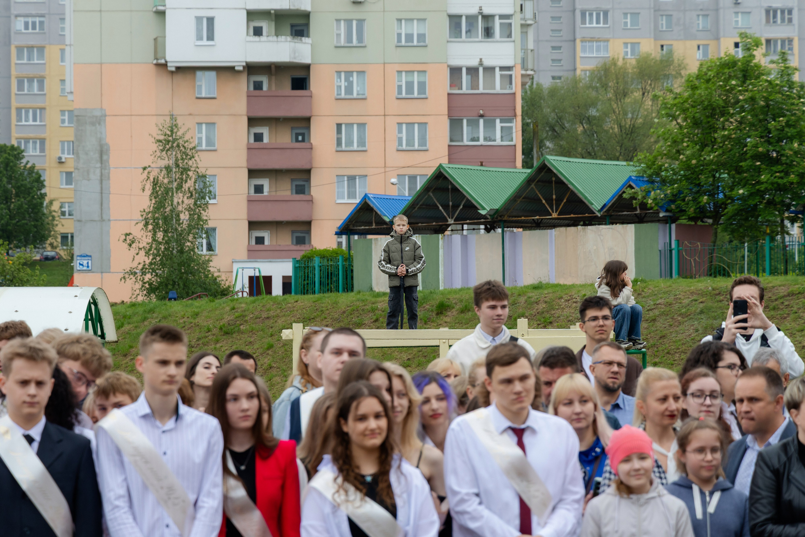 Последний звонок 2025 в Минске. Свадебный фотограф в Минске/Беларуси Сергей Спиридонов