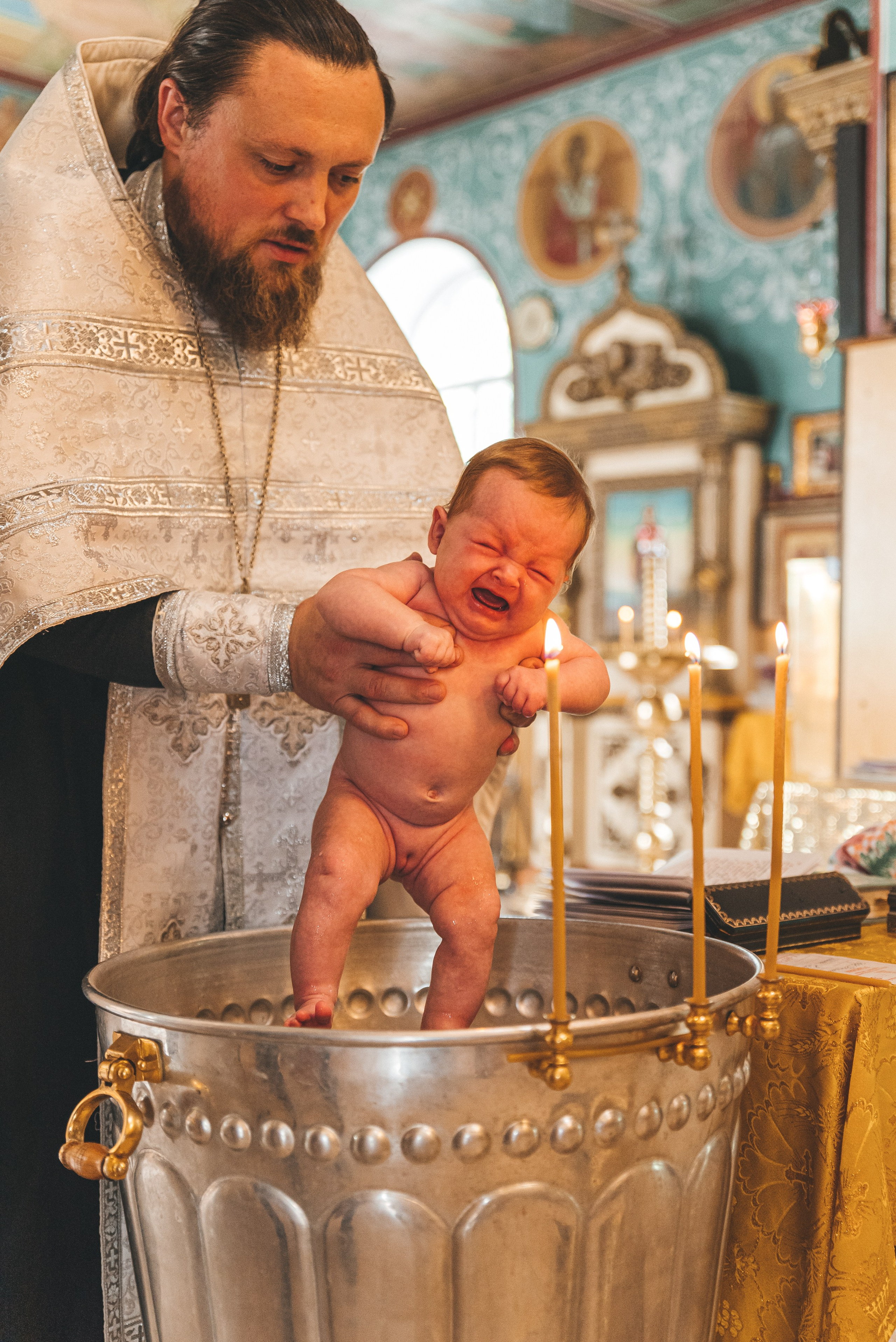 Крещение Василисы. Семейная фото и видеосъёмка. Брянск
