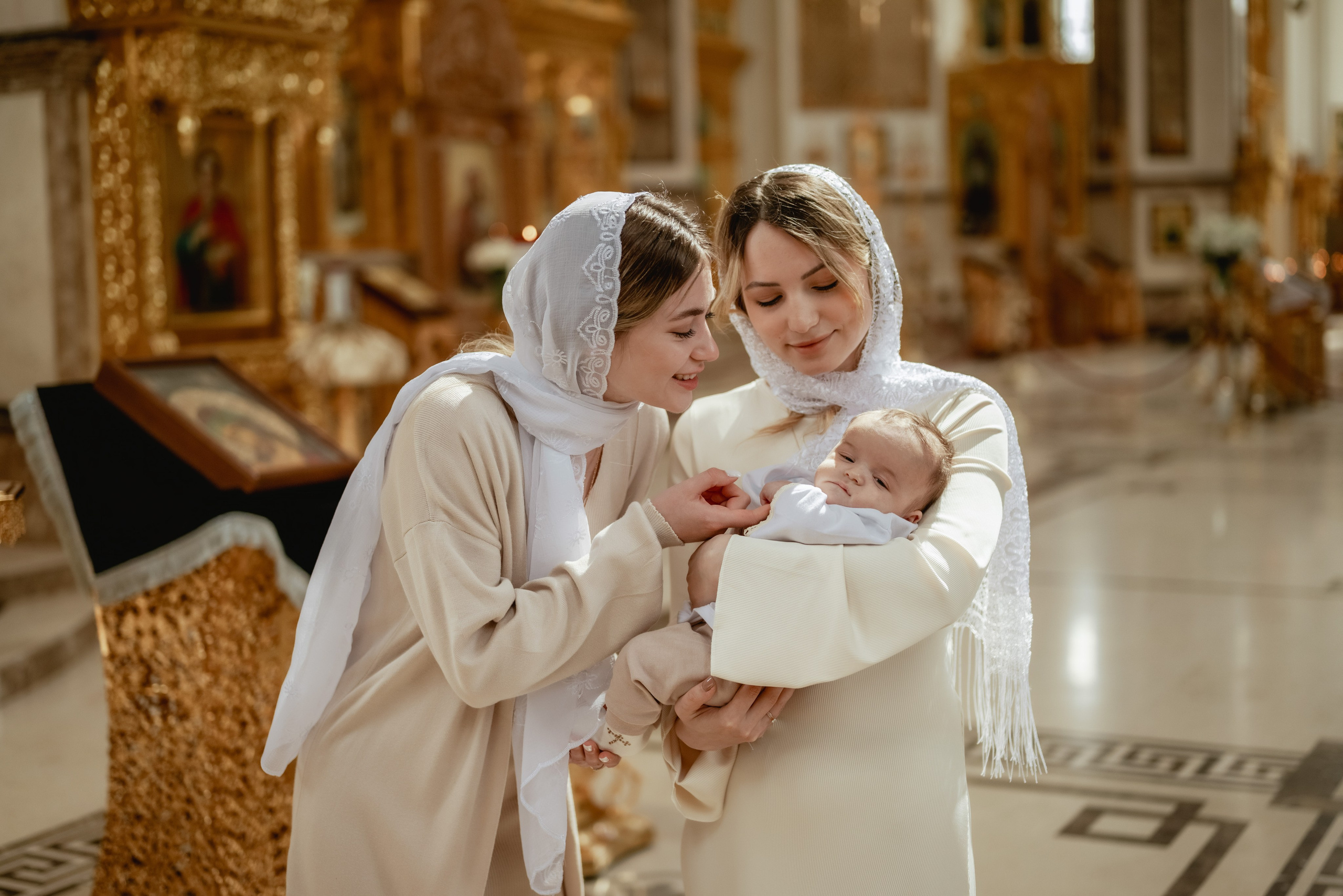 Крещение в Донецке. Юлия Басня семейный и свадебный фотограф в Донецке
