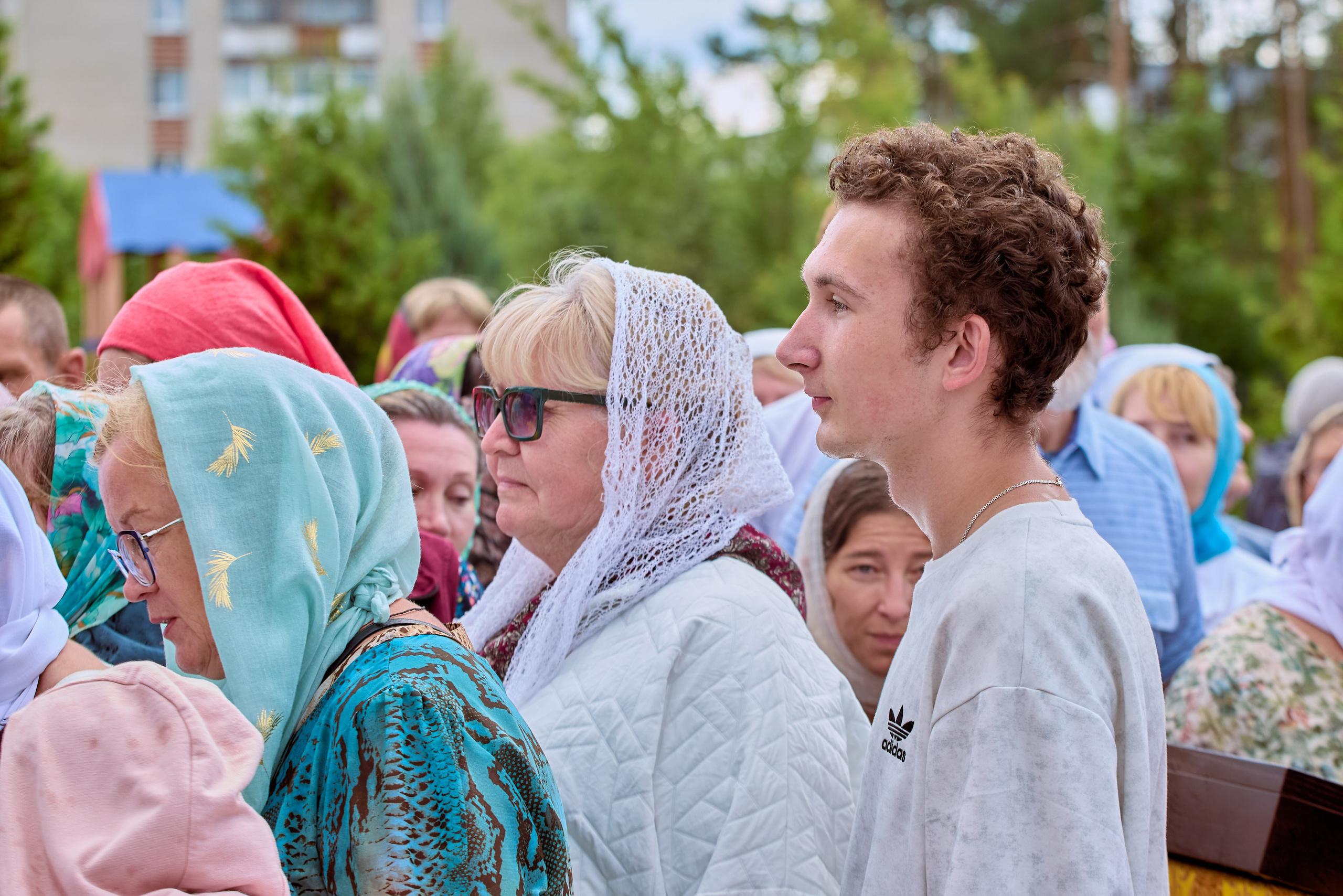 Фотографии портретов Крестного хода в Дзержинске