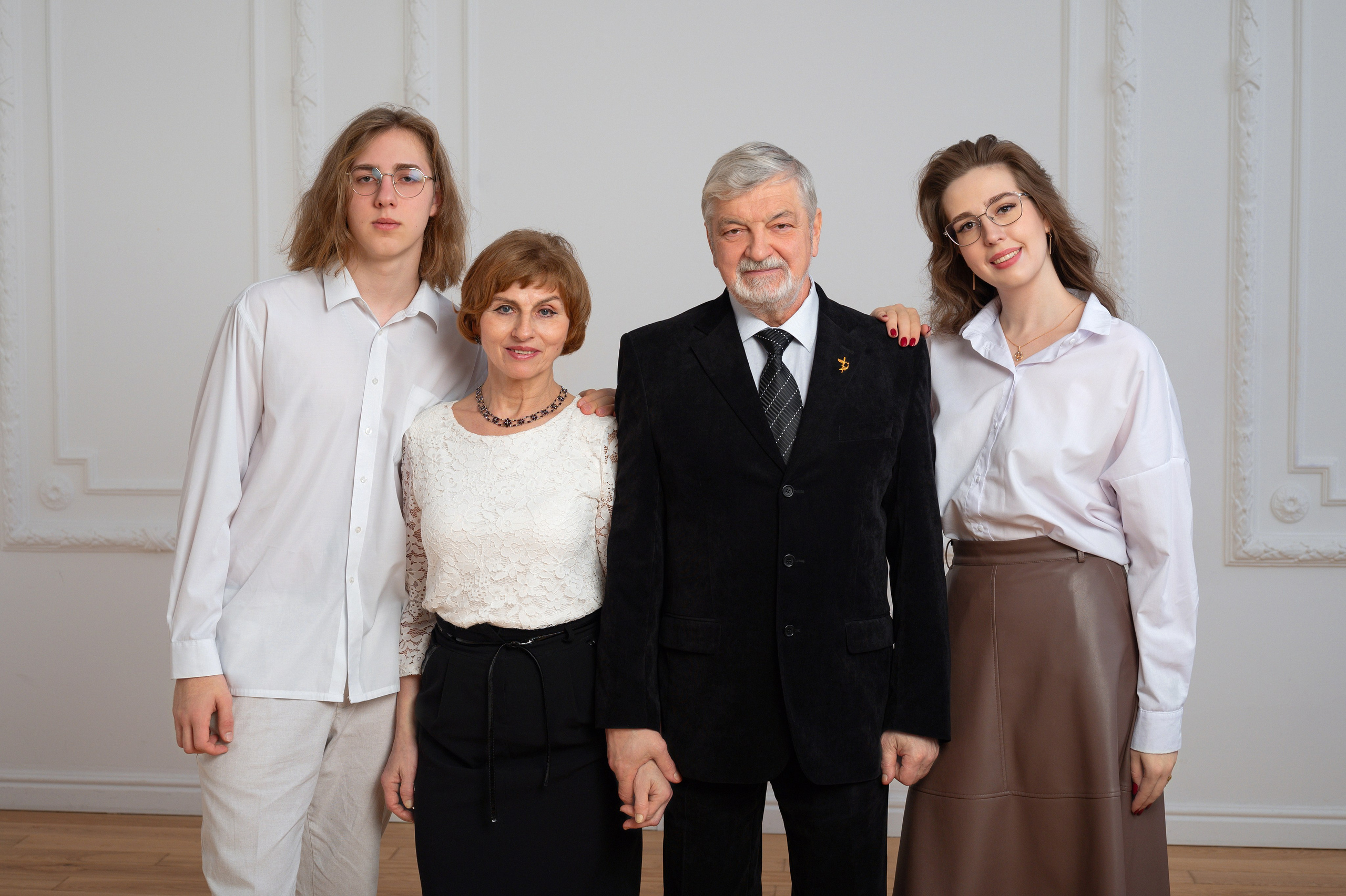 Фотосессия большой семьи. Фотограф Юлия Кондратьева