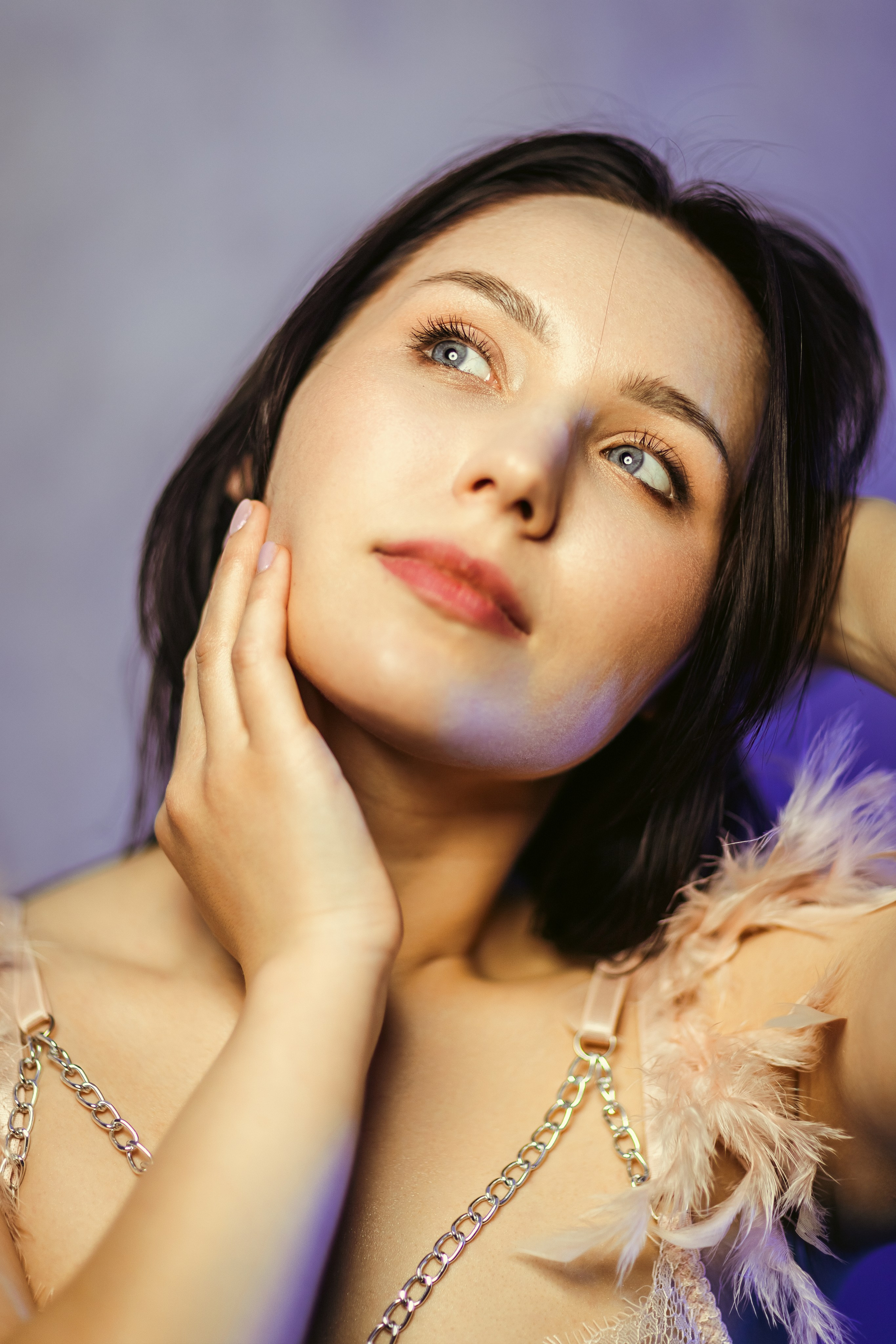 В белье. Photomantis