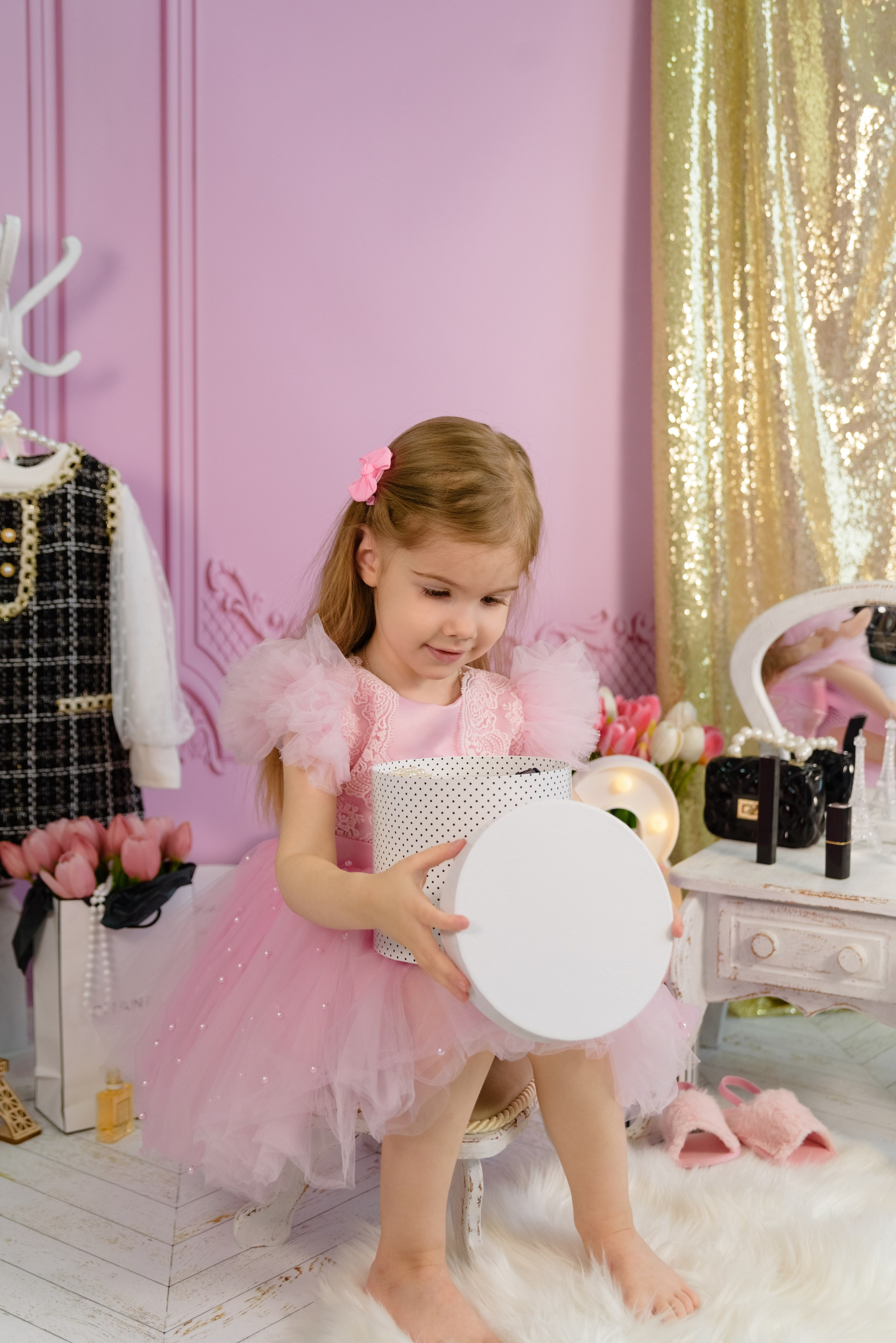 Детская фотосессия «Париж» Полина. Детский Фотограф |Фотограф на годик в Брянске Ирина Романова