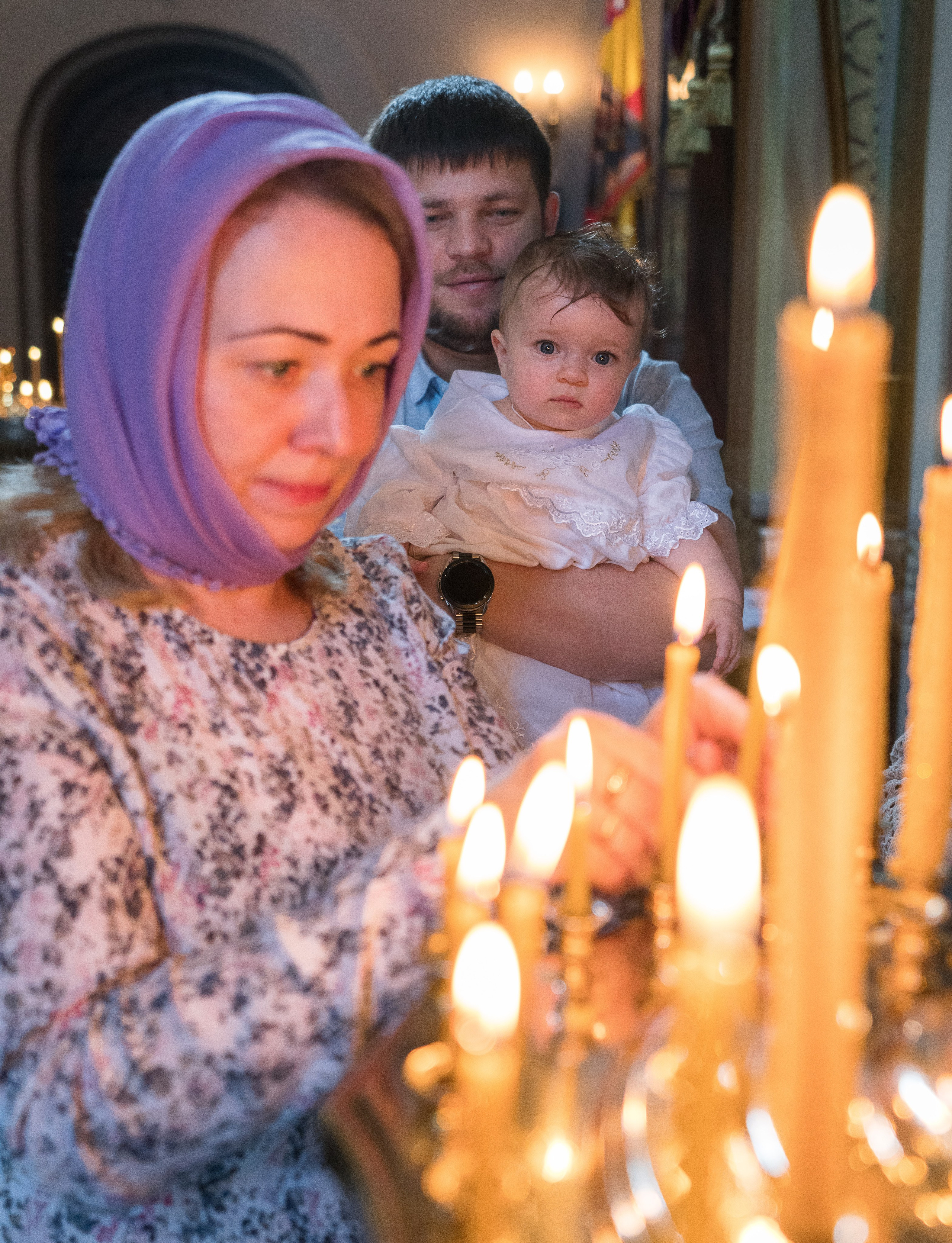 Крещение. Свадебный фотограф Вера Климова
