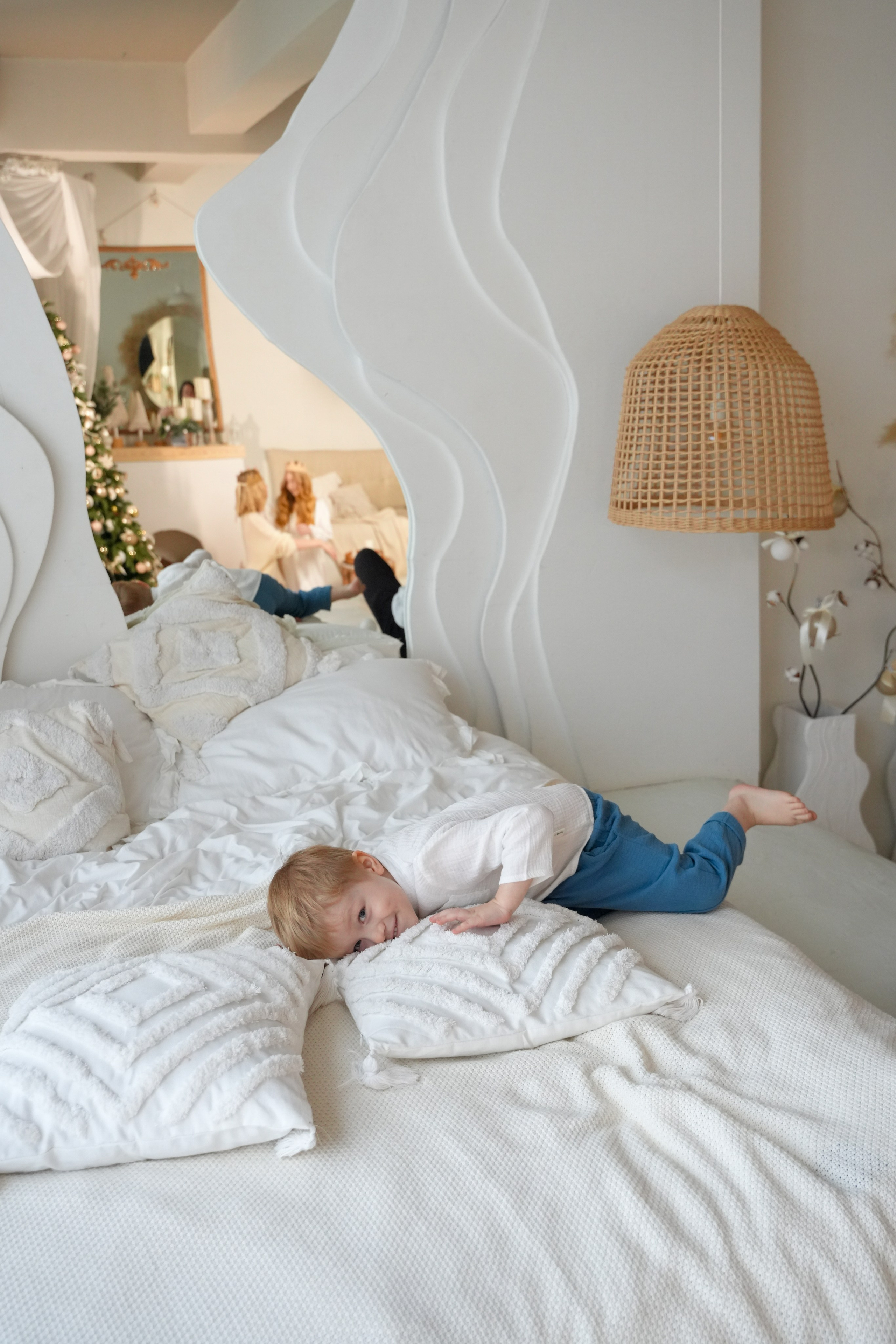 #backstage со съёмки Новогодней семейной истории. Портретный фотограф в Санкт-Петербурге Дмитриева Наталия