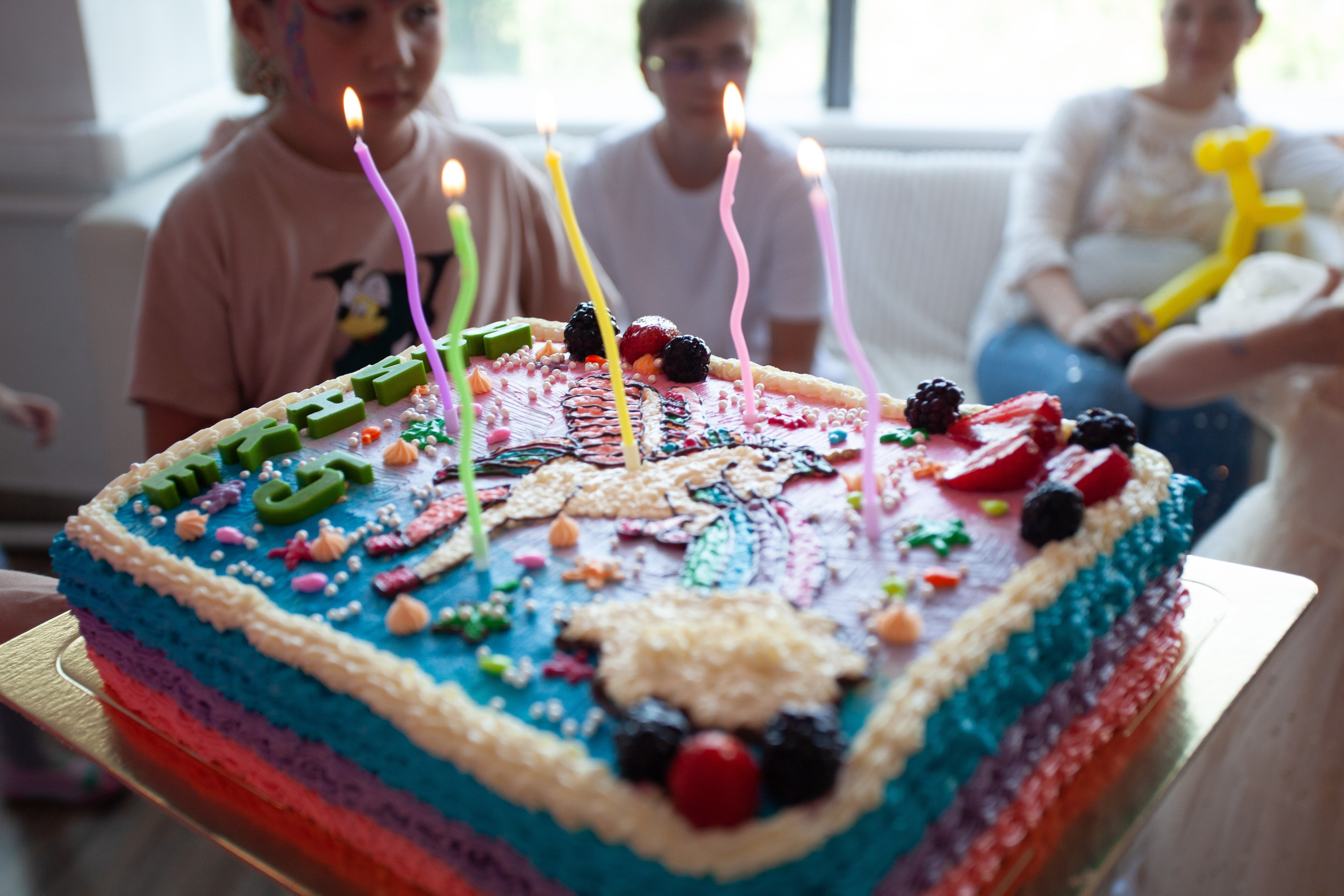 День рождения в фотостудии. Фотограф Дарья Локотко в Красноярске