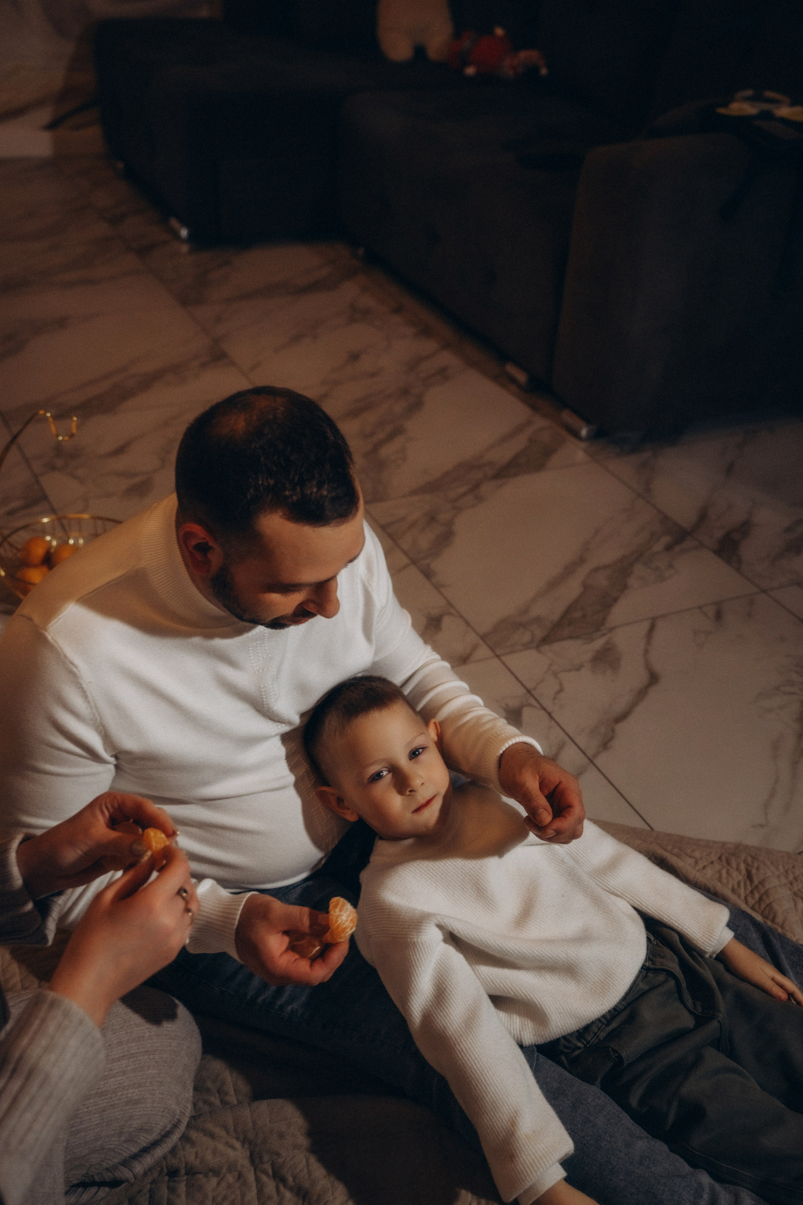 Семья Киприяновы, Новый год дома. Семейный фотограф в Белгороде Амелина Алина