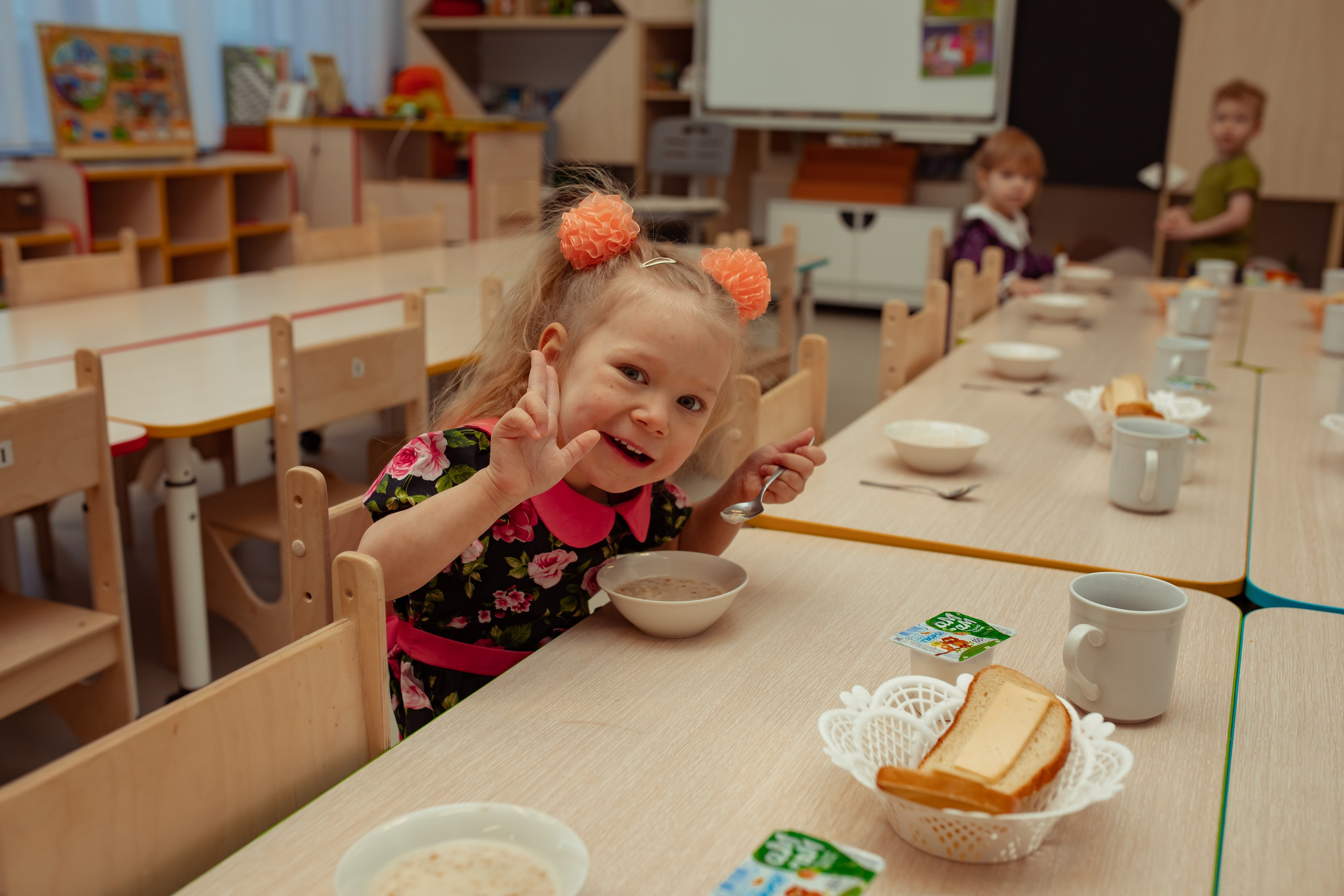 Праздник весны в детском саду. Семейный и детский фотограф в Москве Дорогова Екатерина