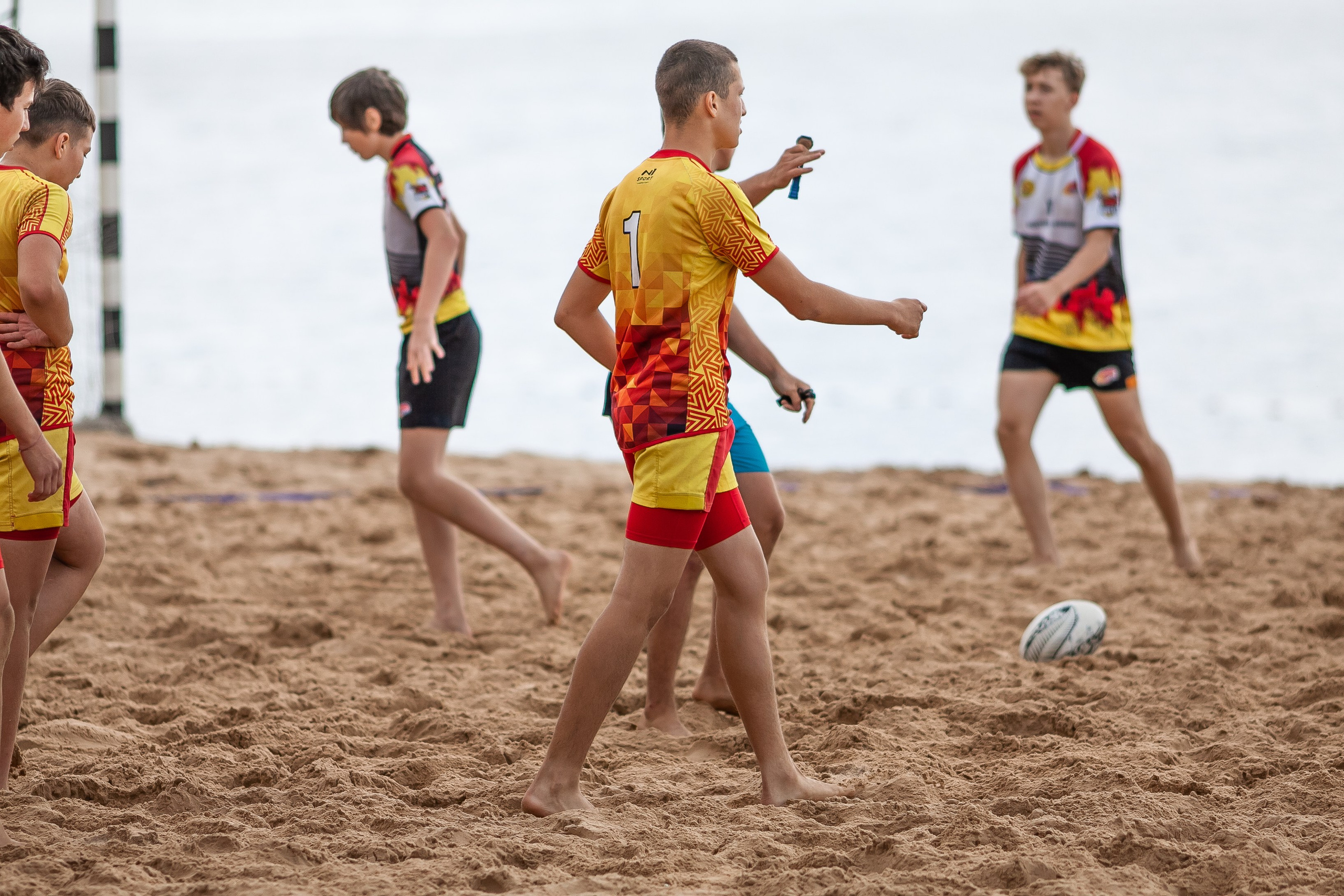 «Кубок «Молота» по пляжному Регби. Фотография