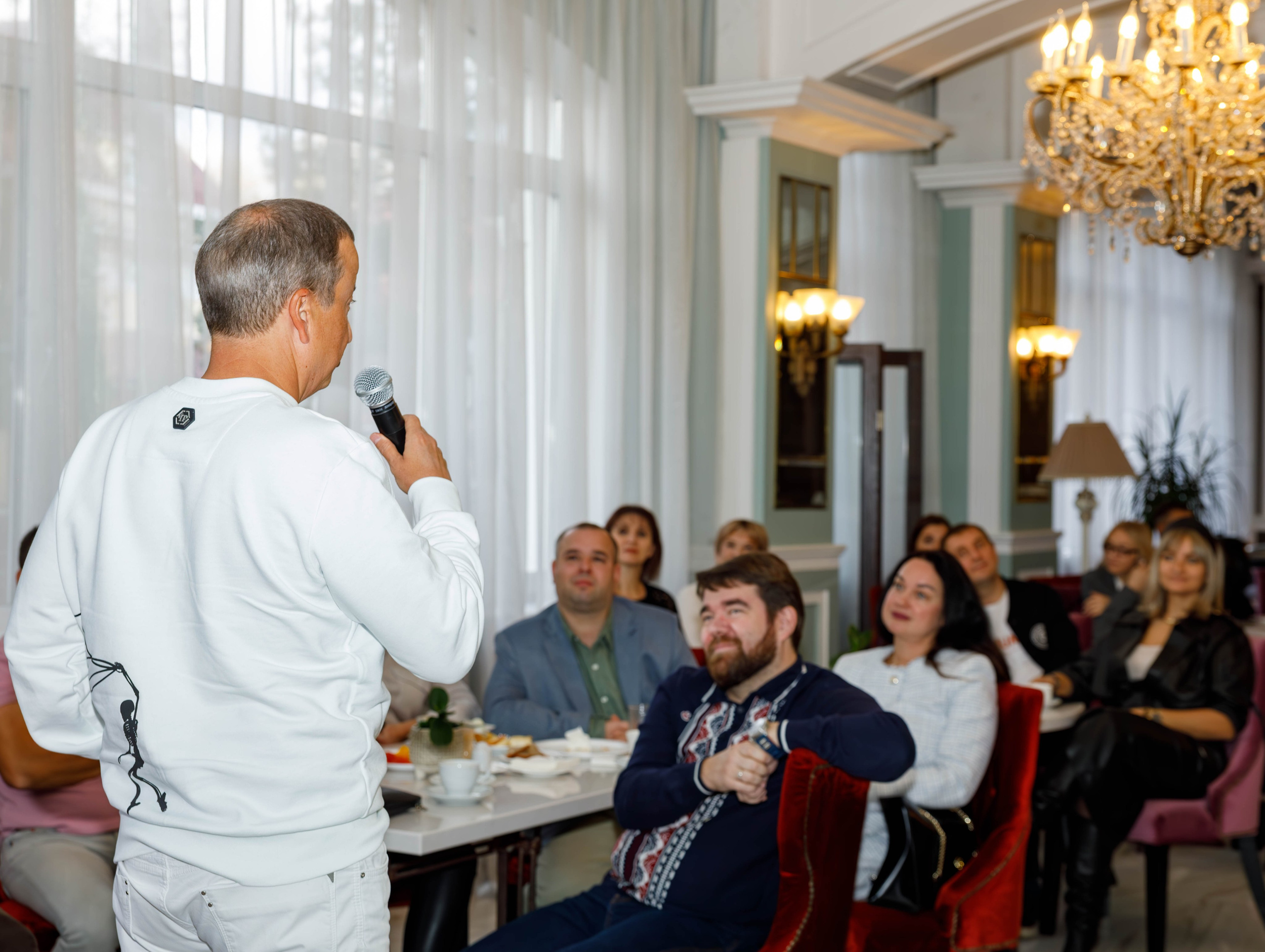 Бизнес завтрак клуб «Эквиум». Фотограф Булдакова Екатерина
