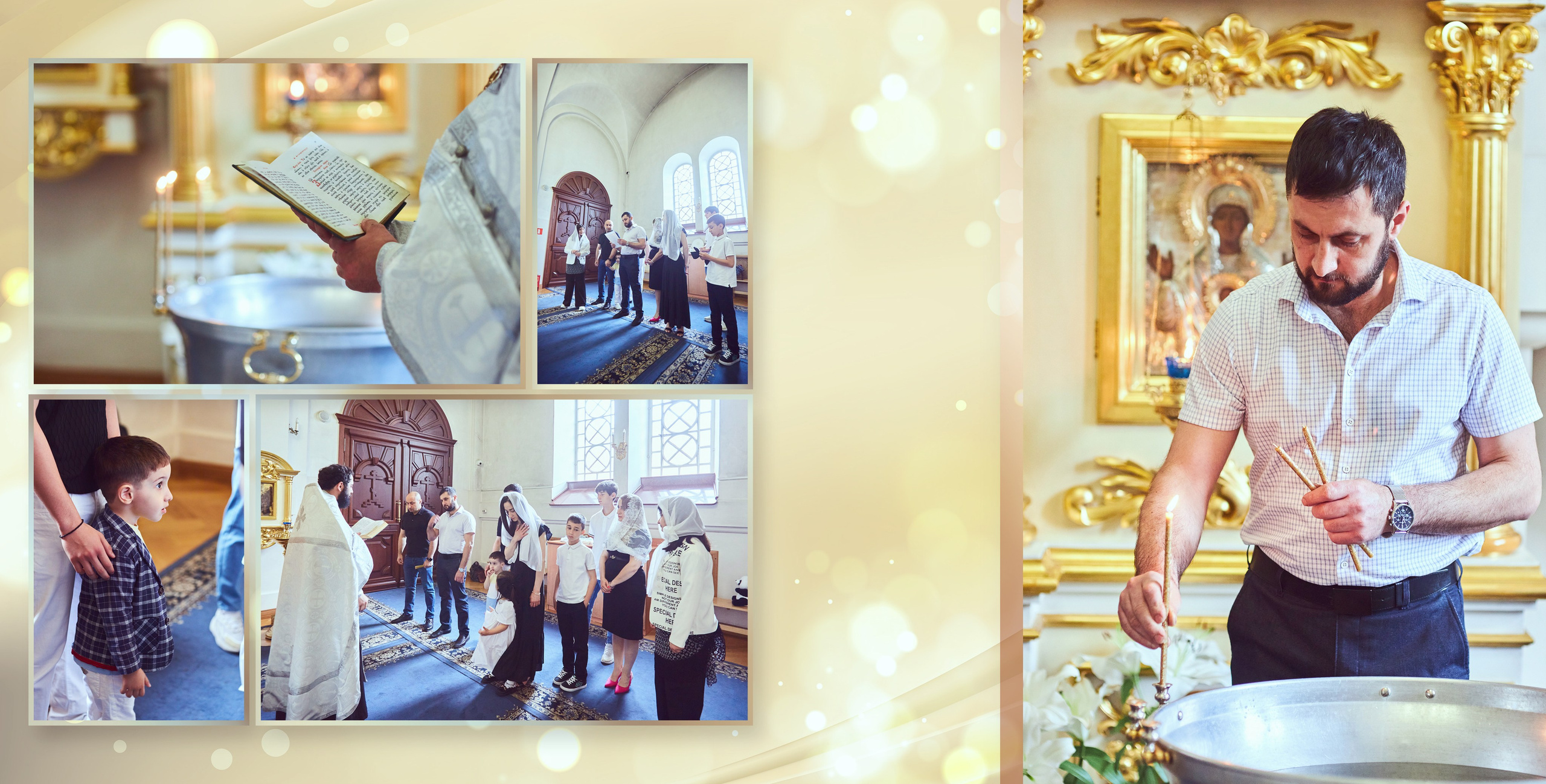 Крестины малыша. Фотограф Кирсанова Наталия. Фотохудожник Наталия Кирсанова