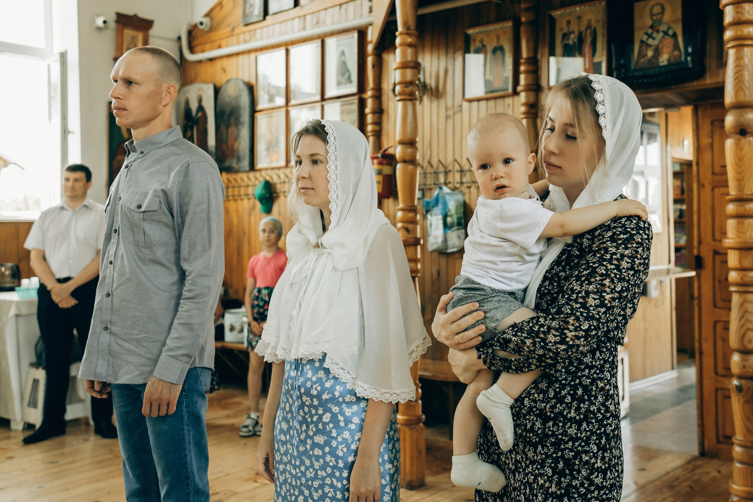 Крещение Александра. Семейный фотограф и детский фотограф в Волгограде Алеся Бутакова — дет