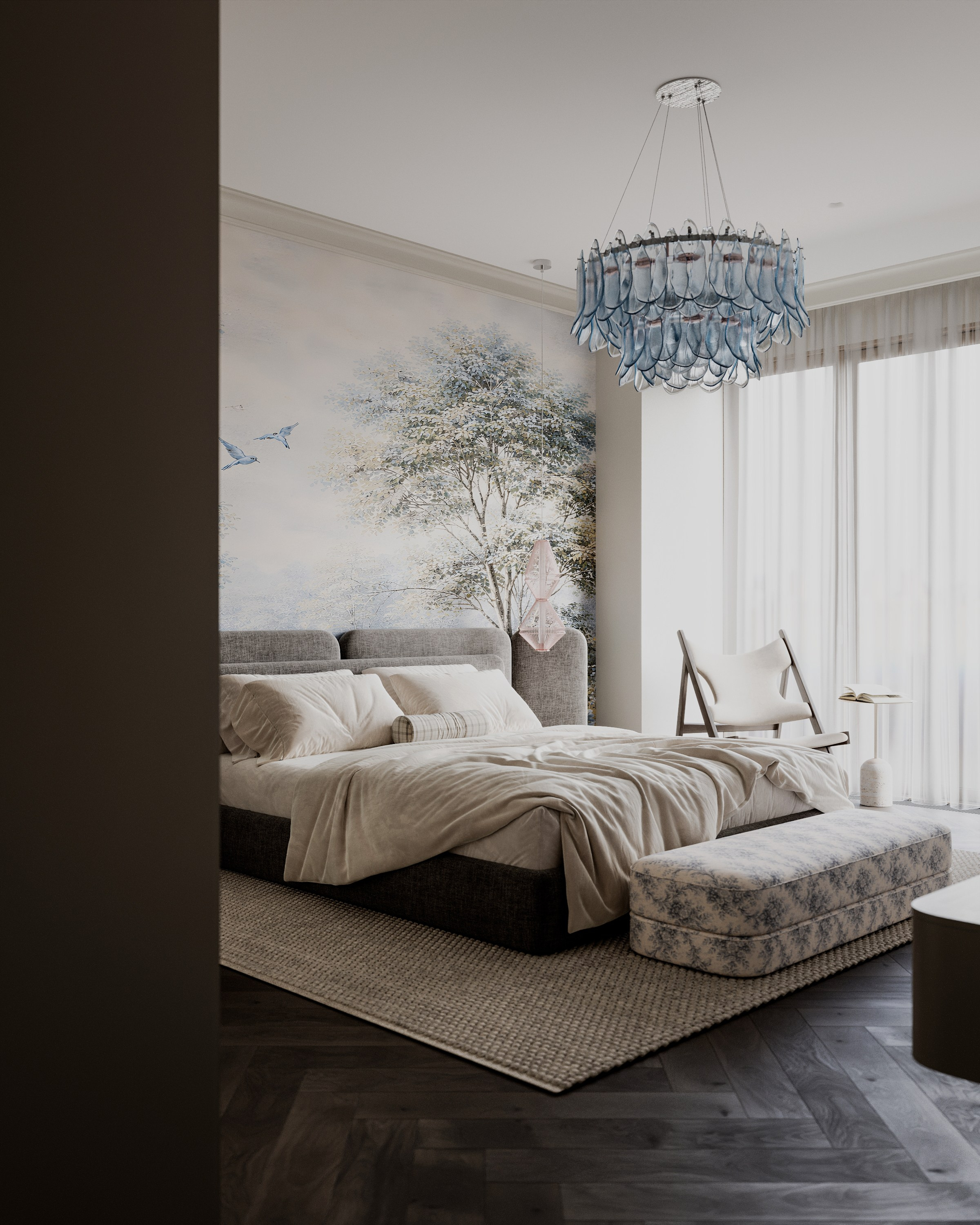 Bedroom. 3D визуализация интерьеров — Ирина