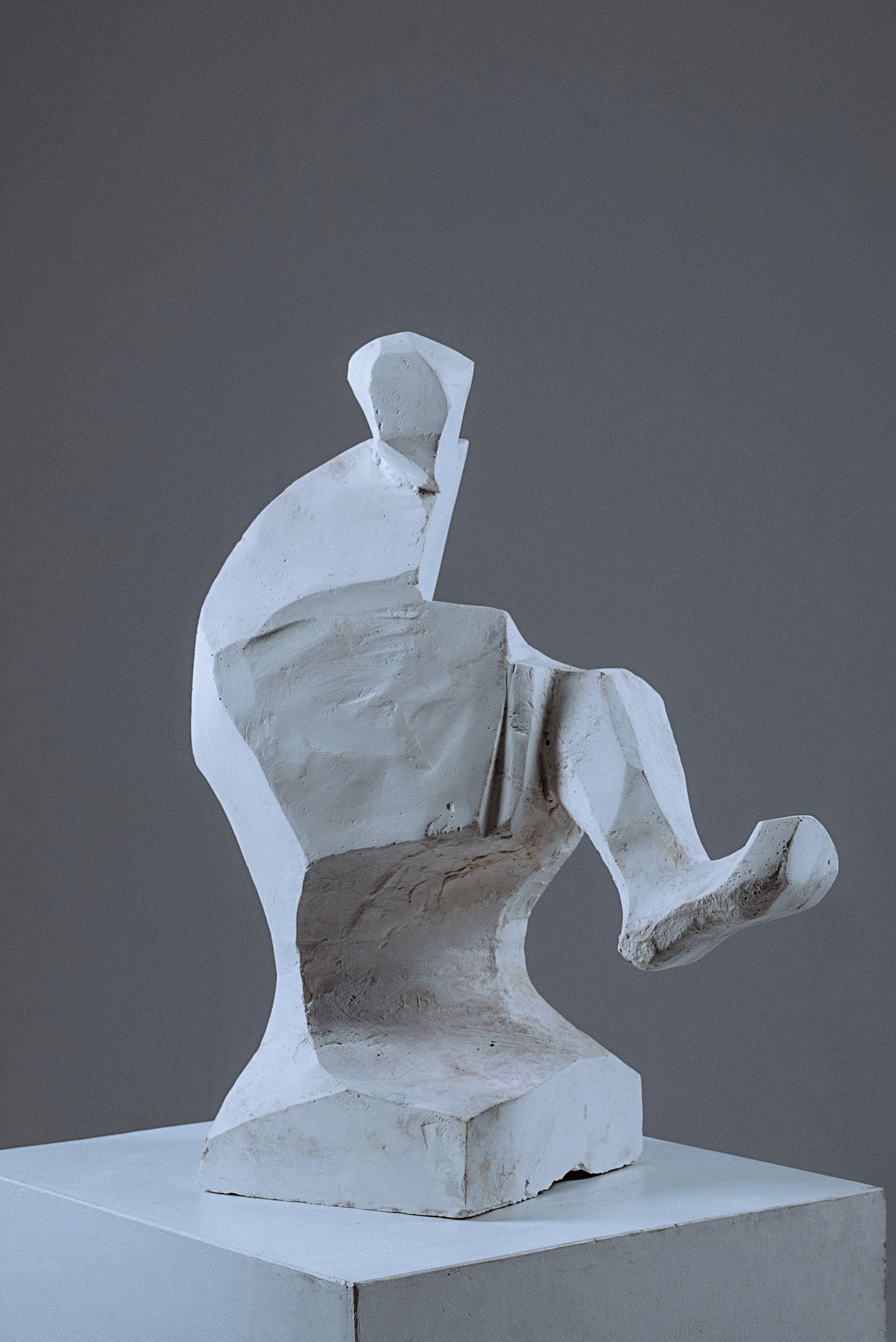 Скульптура "Мальчик", 2023 год, гипс 60*30*45