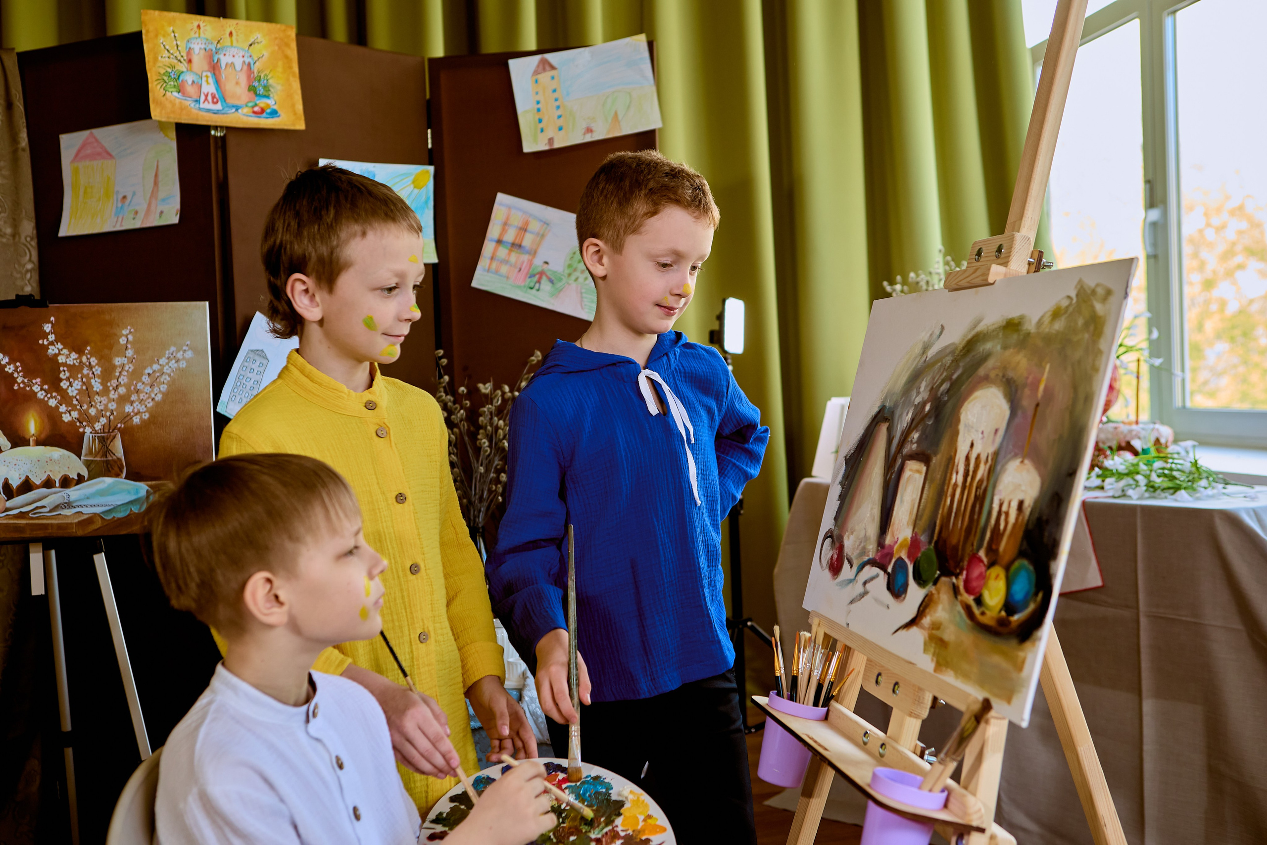 Творческая фотосессия художники