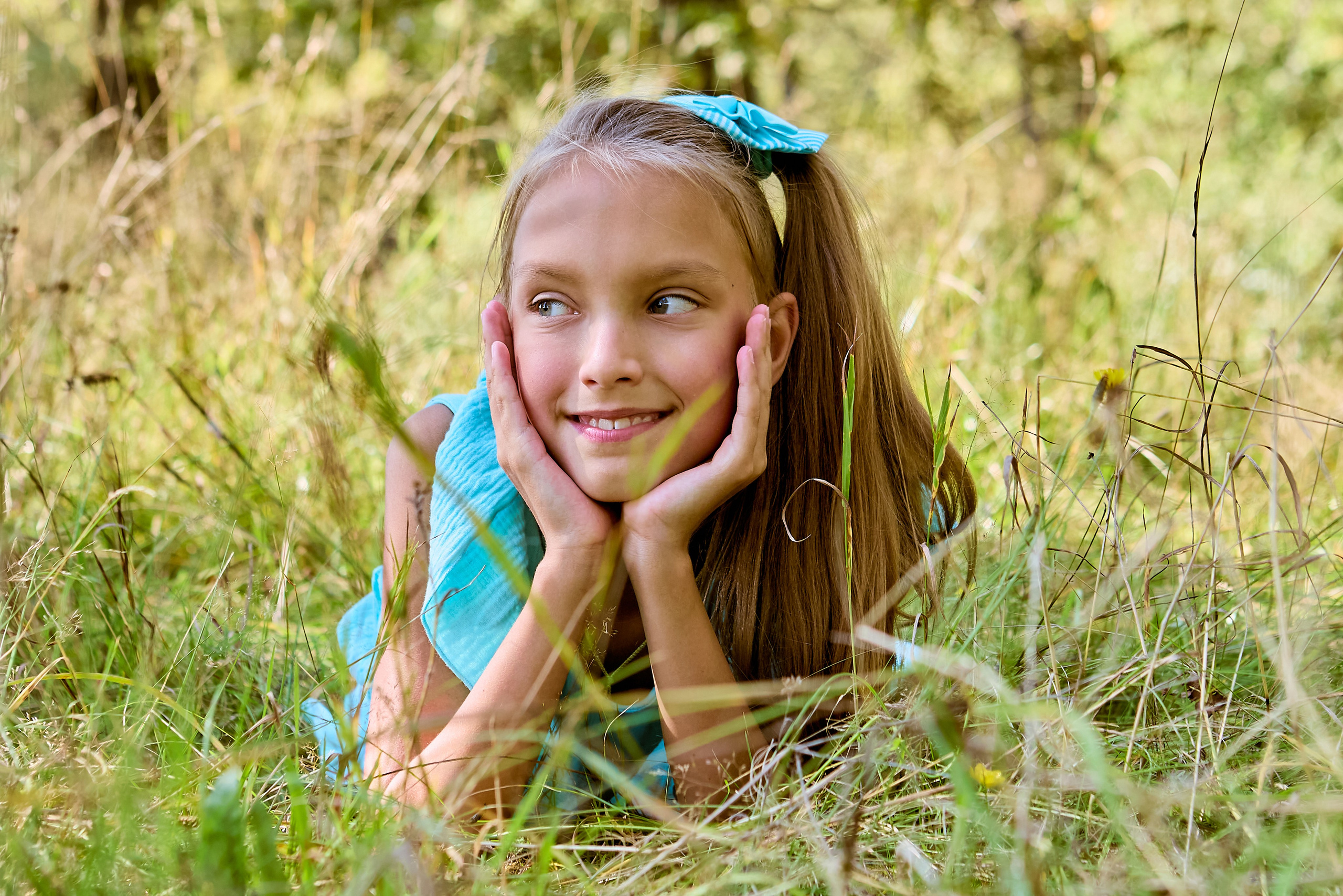 Лето фотосессия детский портрет Дзержинск