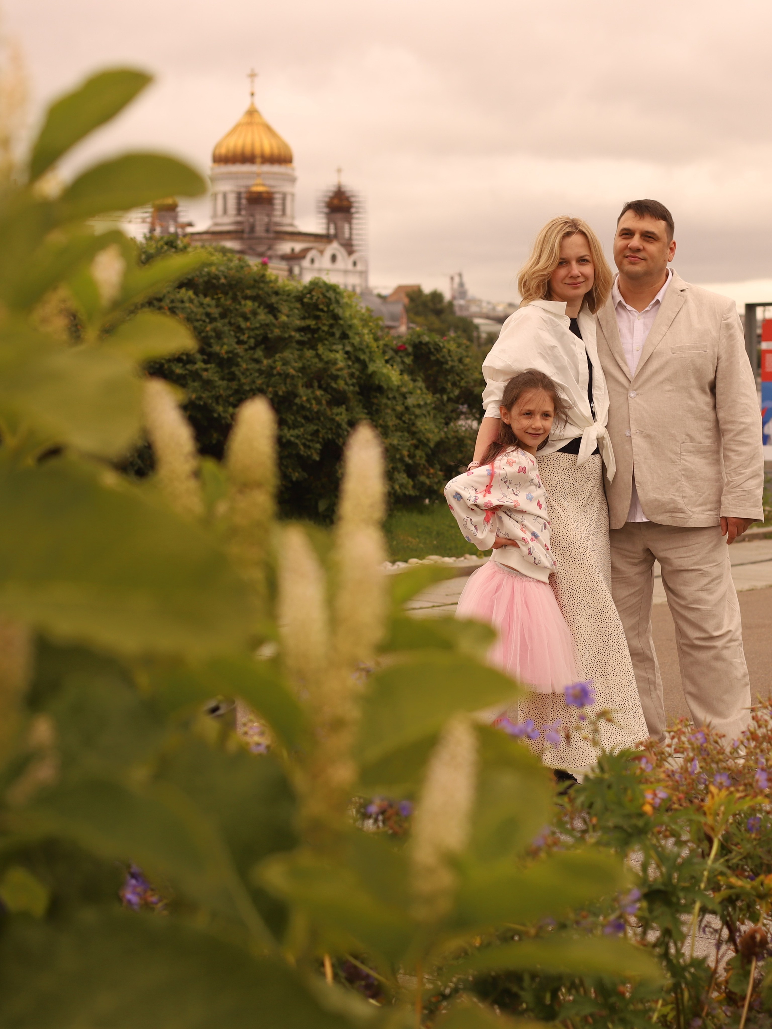 Семейная фотопрогулка. Фотограф в Москве Елена Дроботя