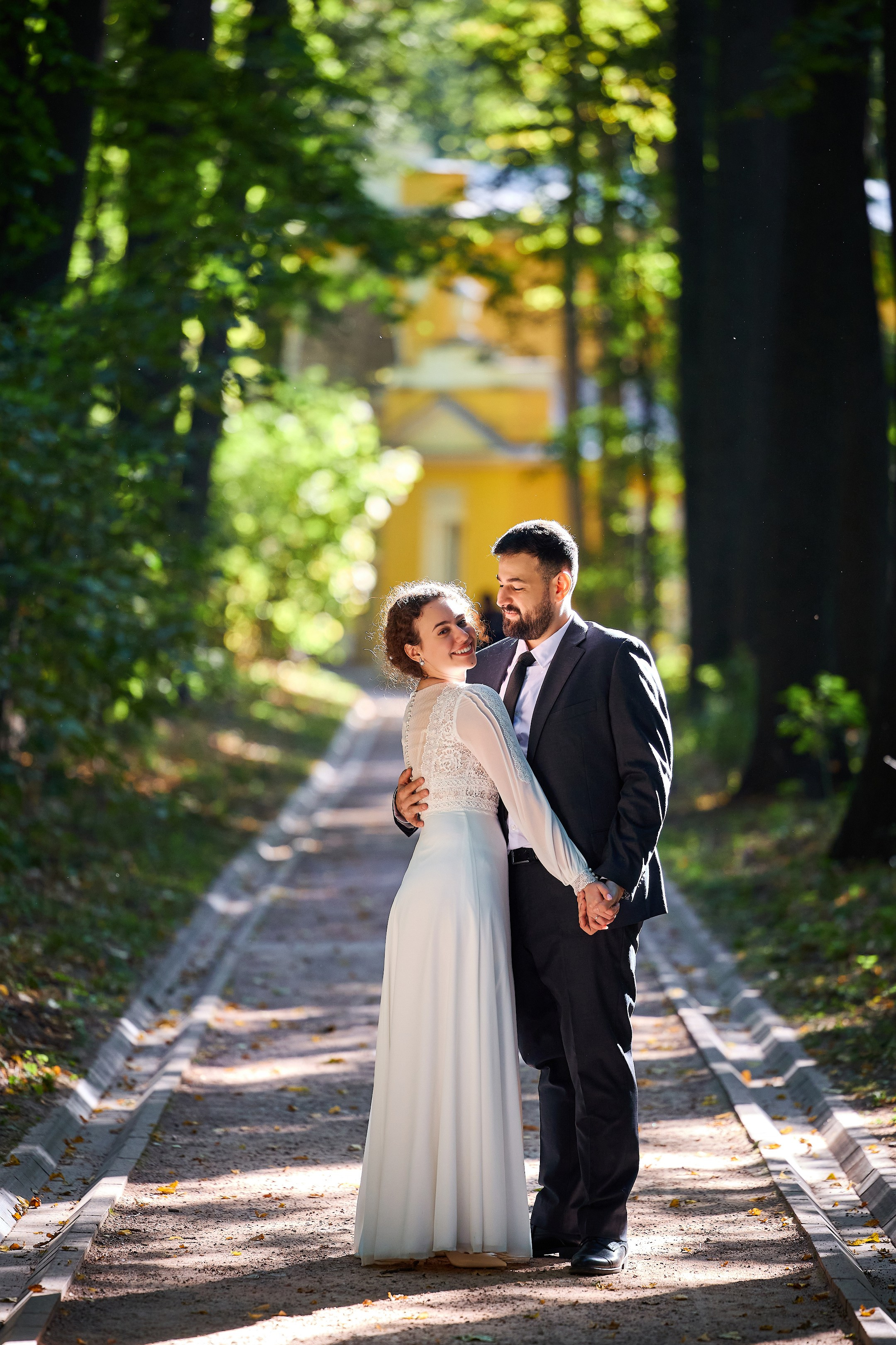 Свадебная фотосессия Царицыно. Свадебный фотограф Сергей Колбинский